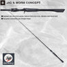 Brand New JACKALL/SHIMANO 21 POISON GLORIOUS 164MH Baitcasting Rod for Bass