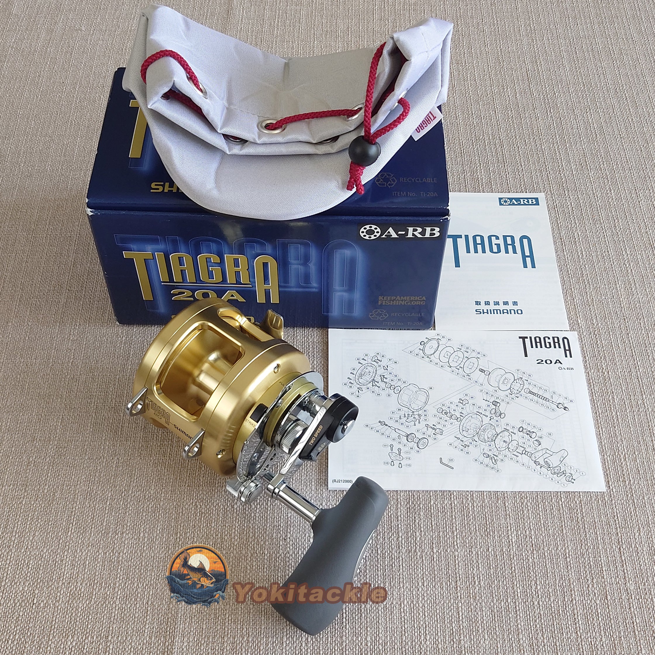 Brand New Shimano TIAGRA 20A Big Game Reel