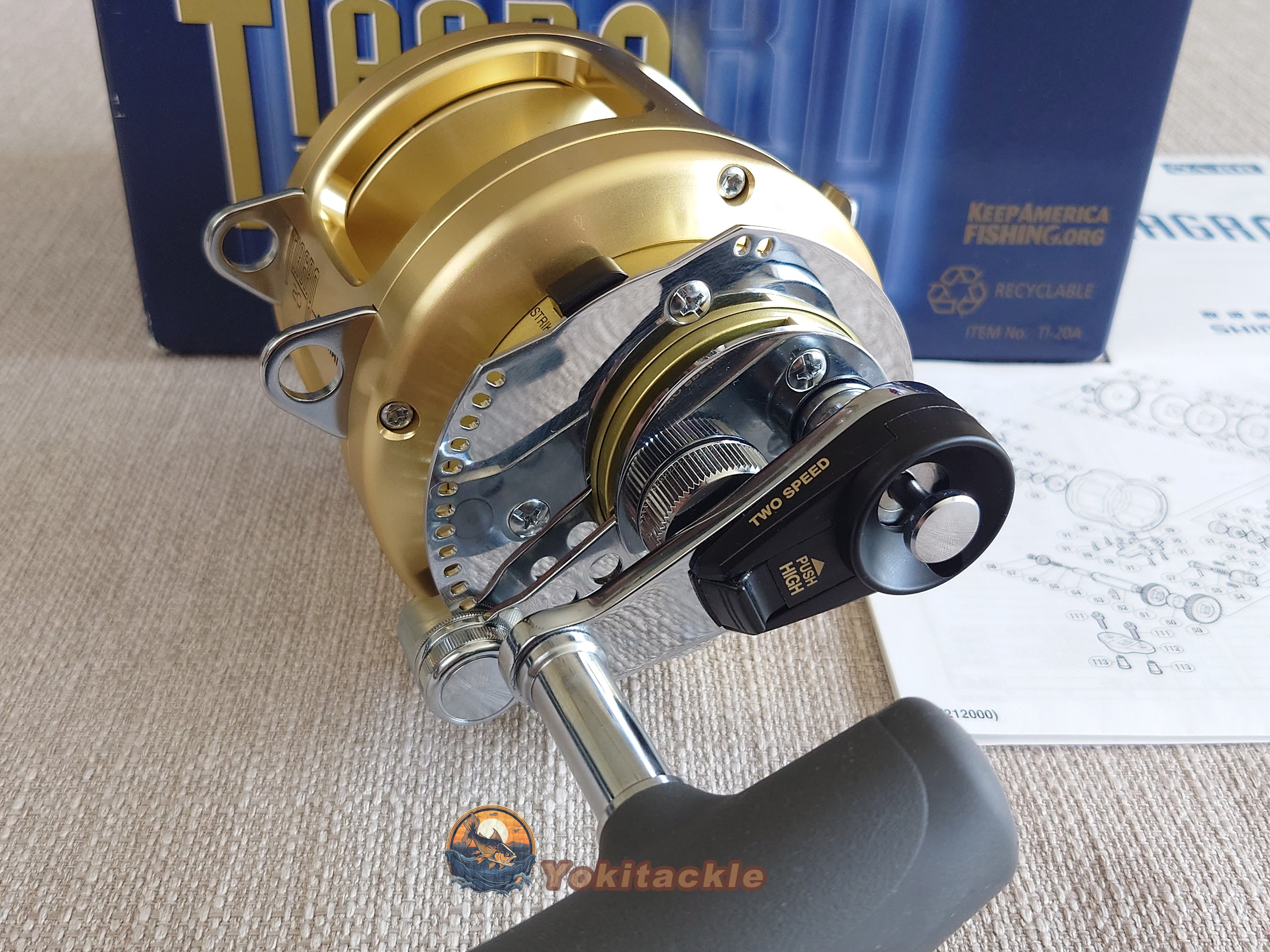 Brand New Shimano TIAGRA 20A Big Game Reel