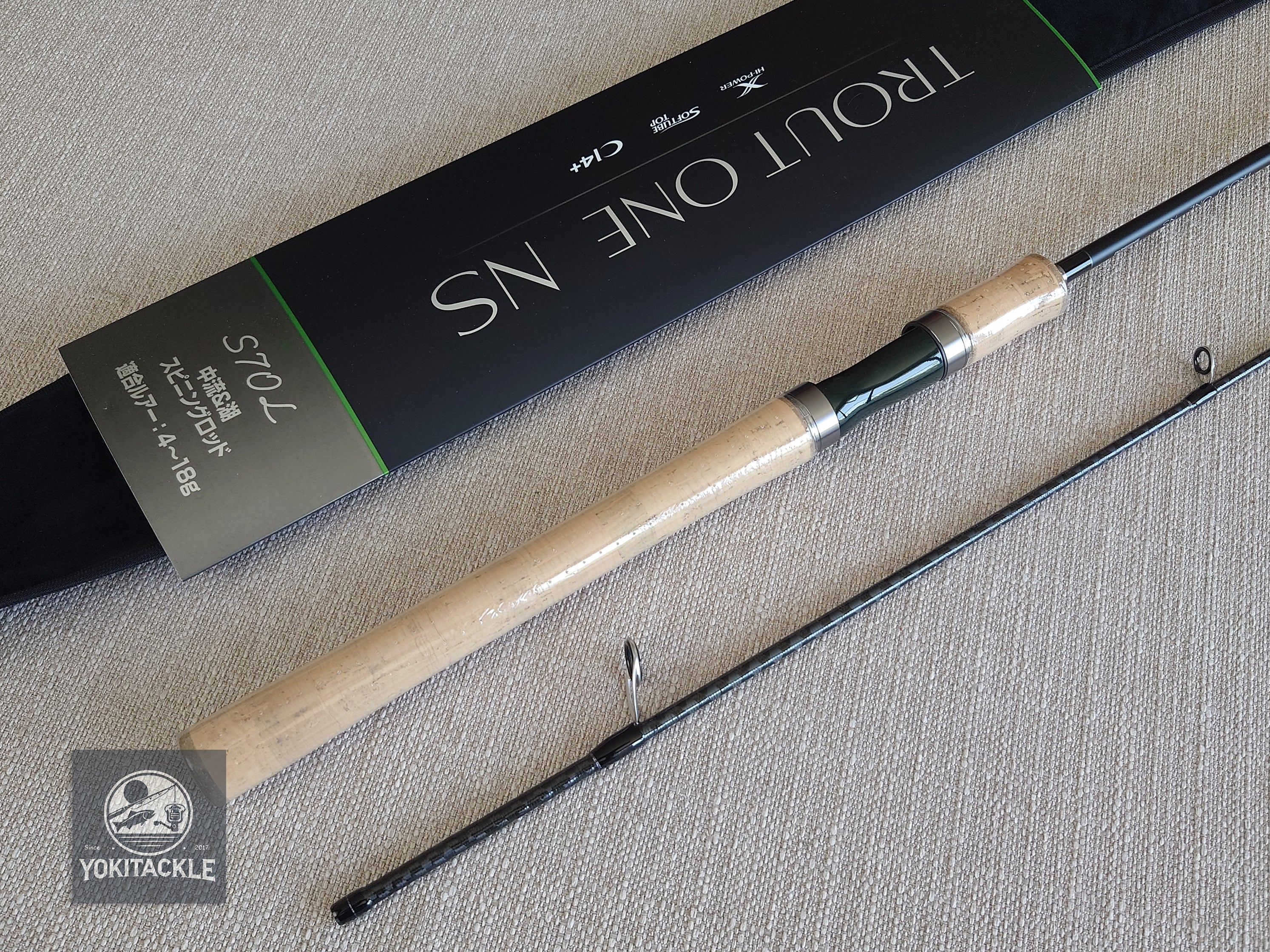 Brand New Shimano 2024 TROUT ONE NS S70L Spinning Rod