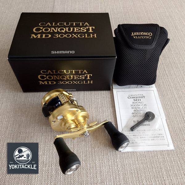 Brand New Shimano 23 CALCUTTA CONQUEST MD 300XGLH Baitcasting Reel