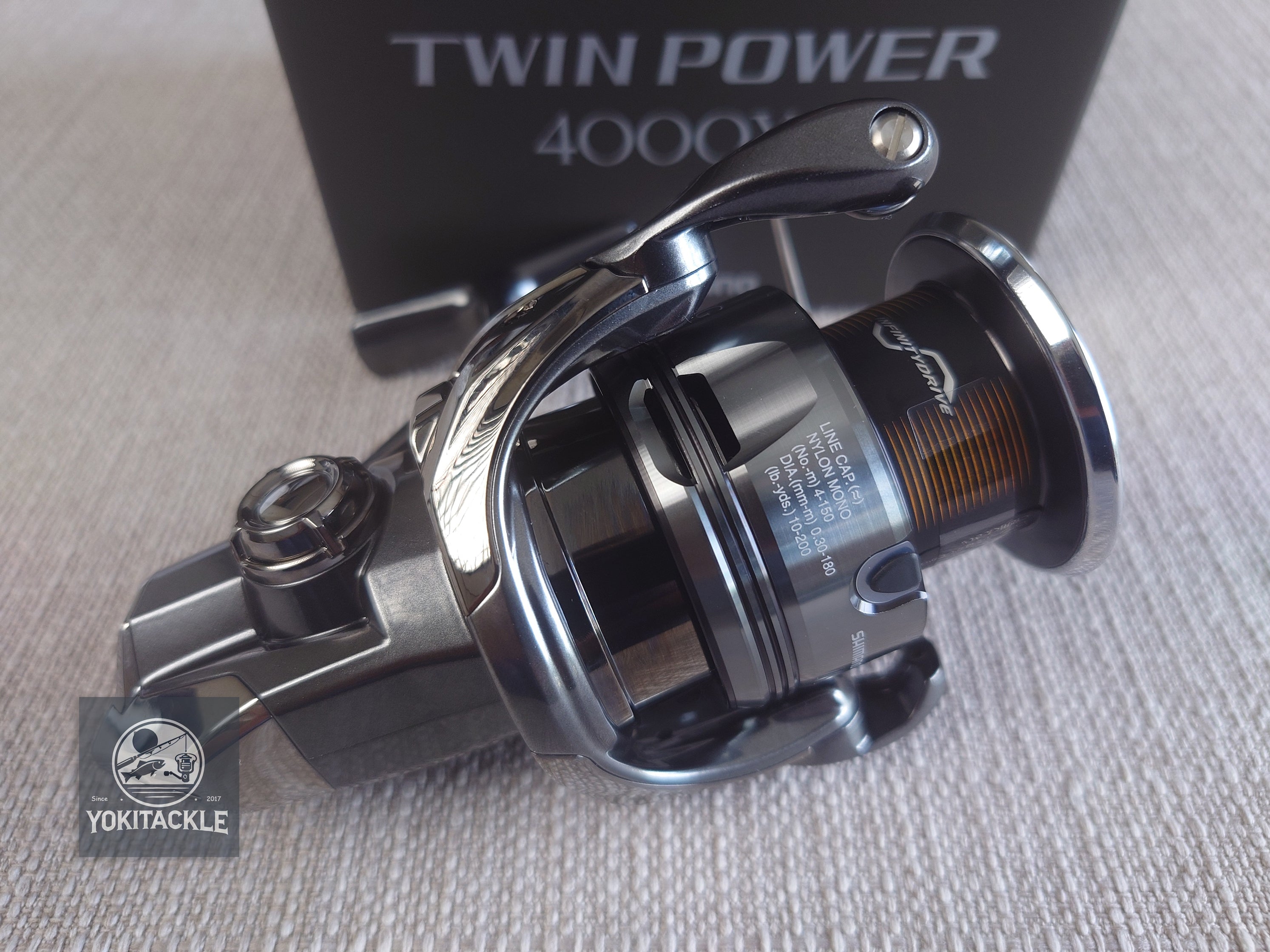 Brand New Shimano 24 Twin Power 4000XG Spinning Fishing Reel