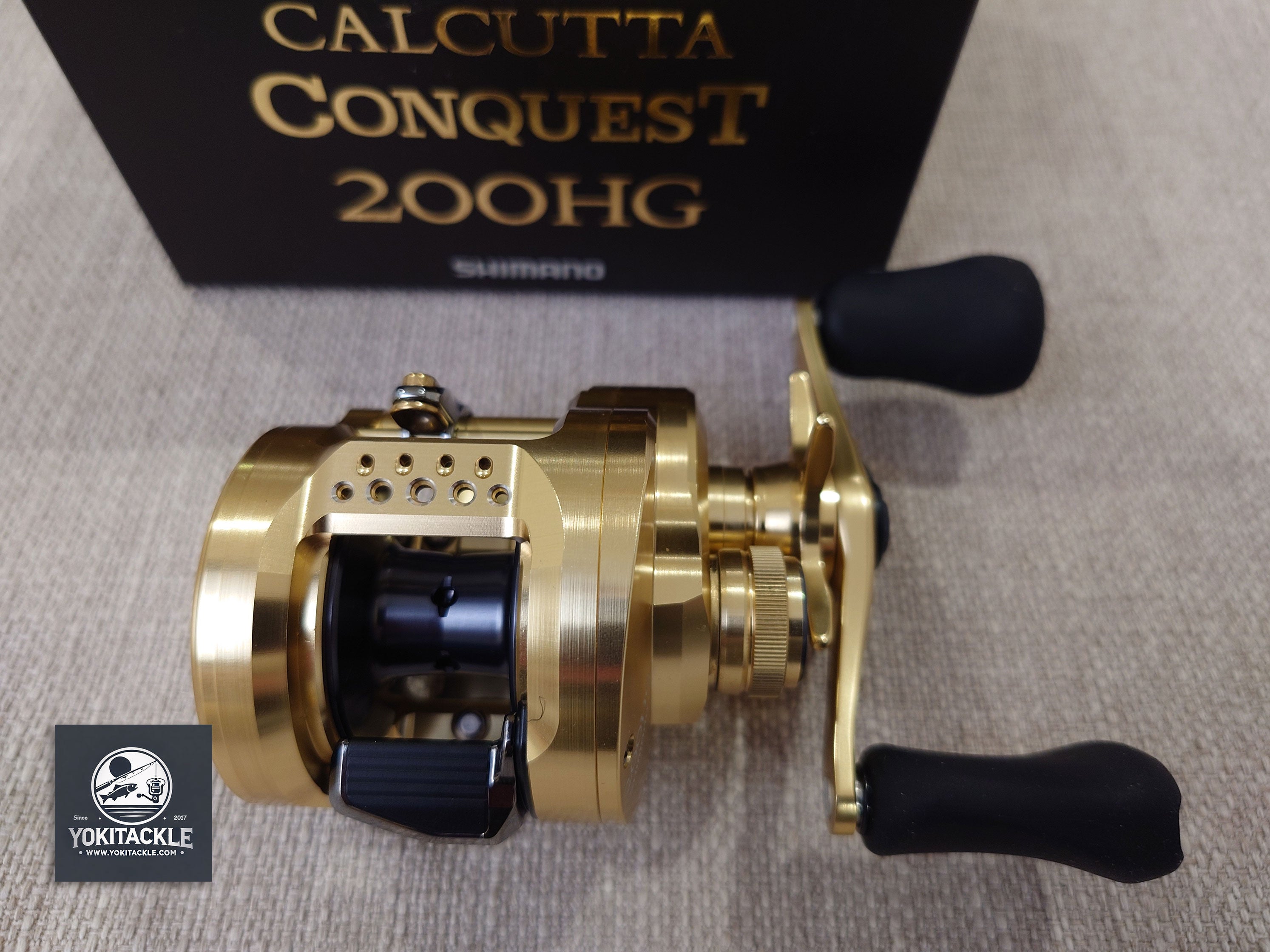 Brand New Shimano 21 CALCUTTA CONQUEST 200HG RIGHT Casting Reel