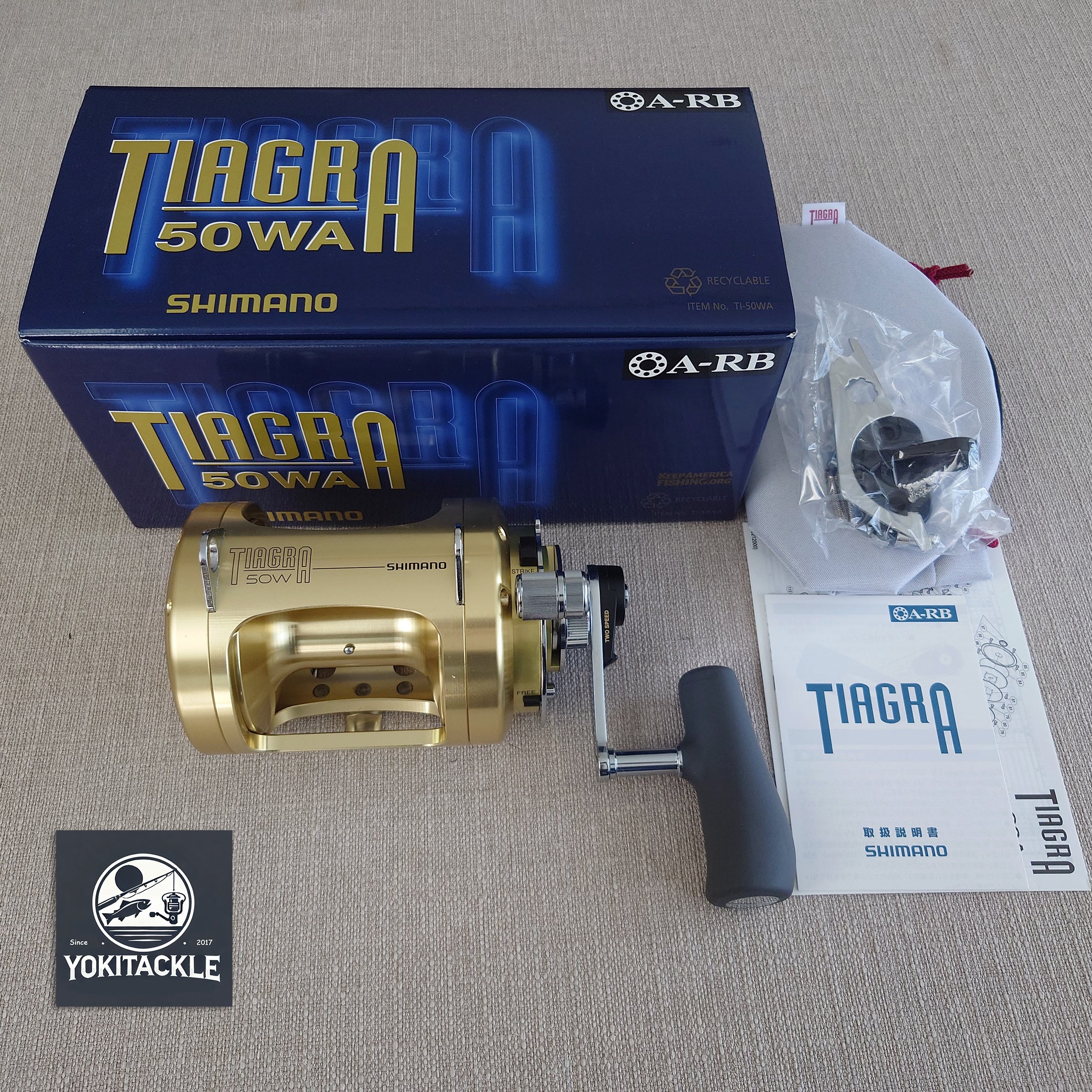Brand New Shimano TIAGRA 50WA Big Game Reel