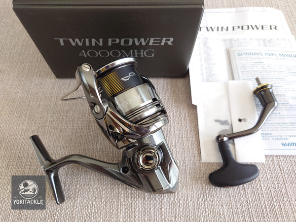 harga reel shimano second Brand New Shimano 24 Twin Power 4000MHG Spinning Fishing Reel