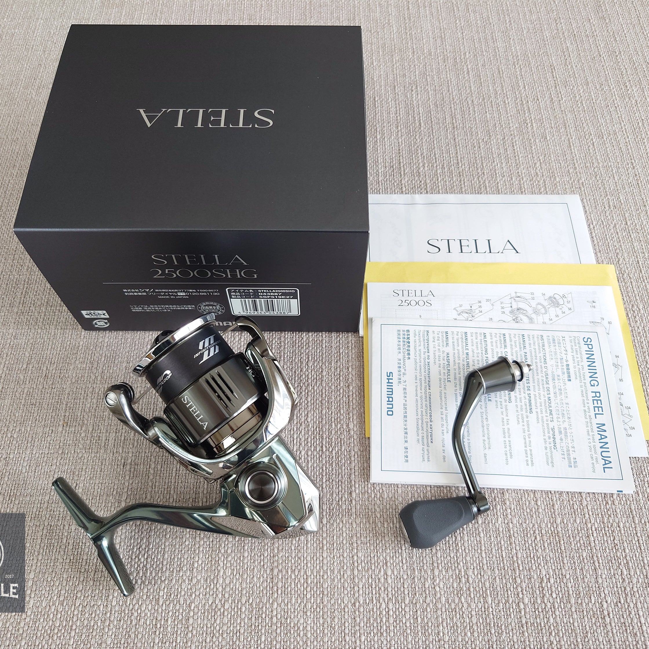 Brand New Shimano 22 Stella 2500SHG Spinning Reel