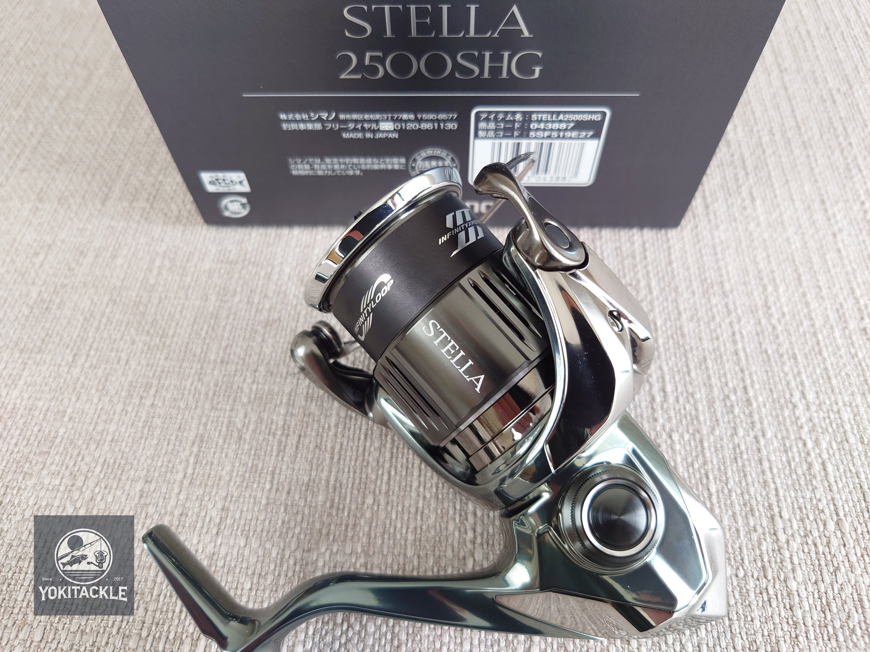 Brand New Shimano 22 Stella 2500SHG Spinning Reel