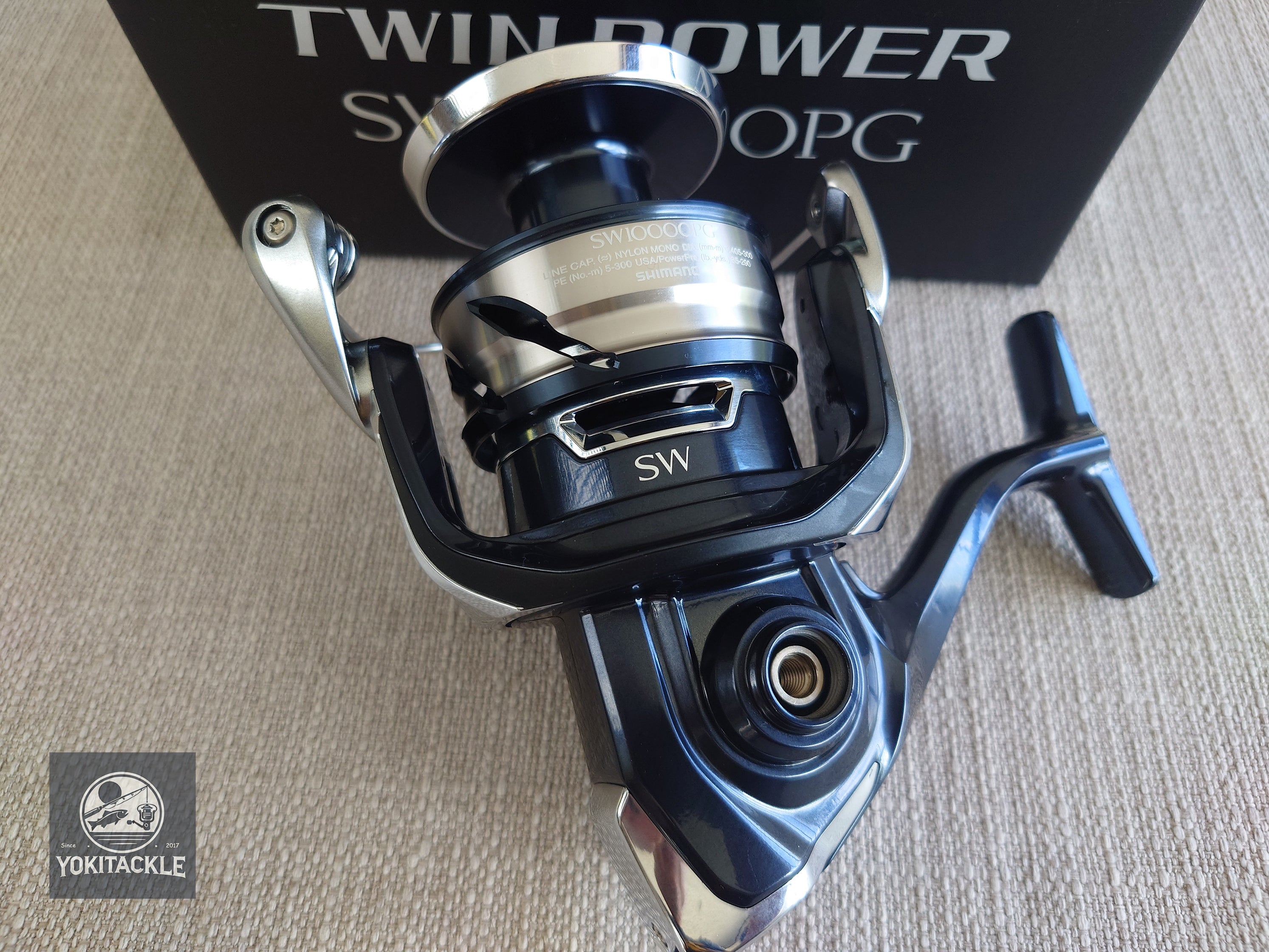 Brand New Shimano 21 TWIN POWER SW 10000PG Spinning Reel