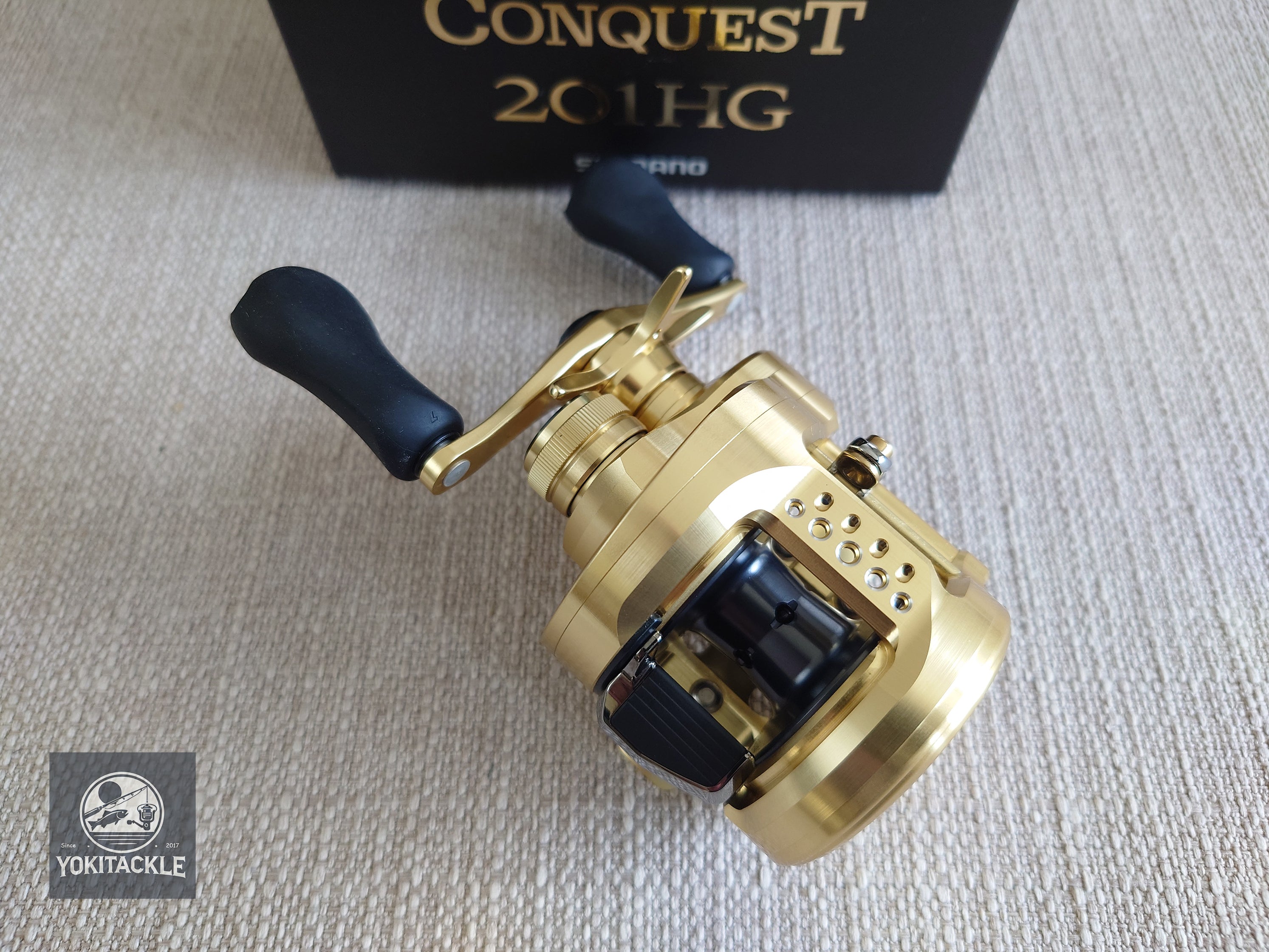 Brand New Shimano 21 CALCUTTA CONQUEST 201HG LEFT Casting Reel