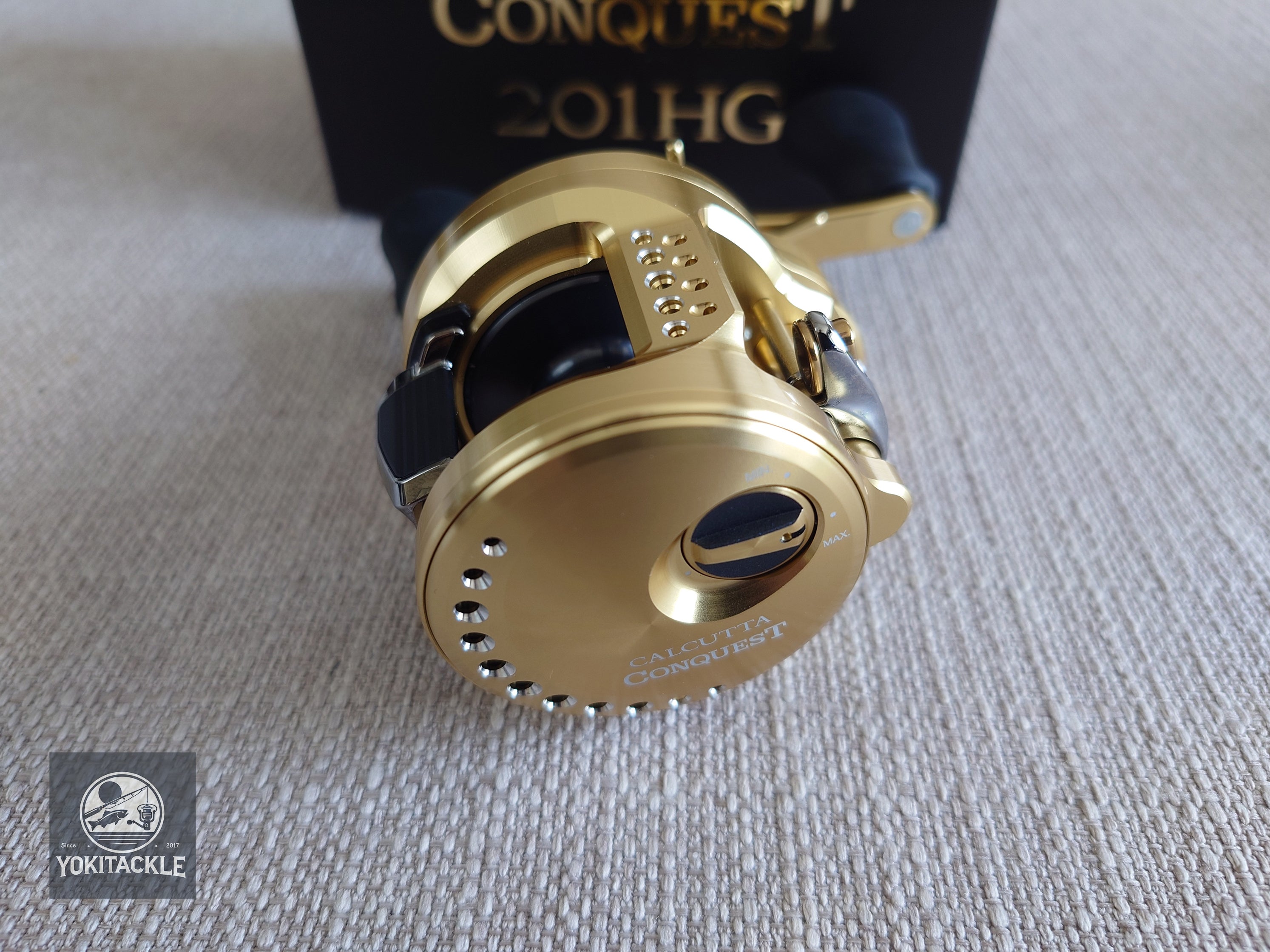Brand New Shimano 21 CALCUTTA CONQUEST 201HG LEFT Casting Reel