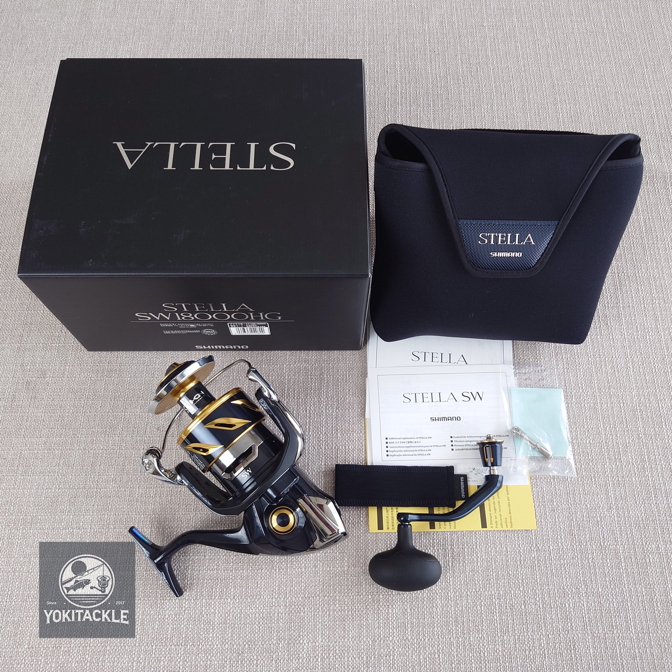Brand New Shimano 20 STELLA SW 18000HG Spinning Reel