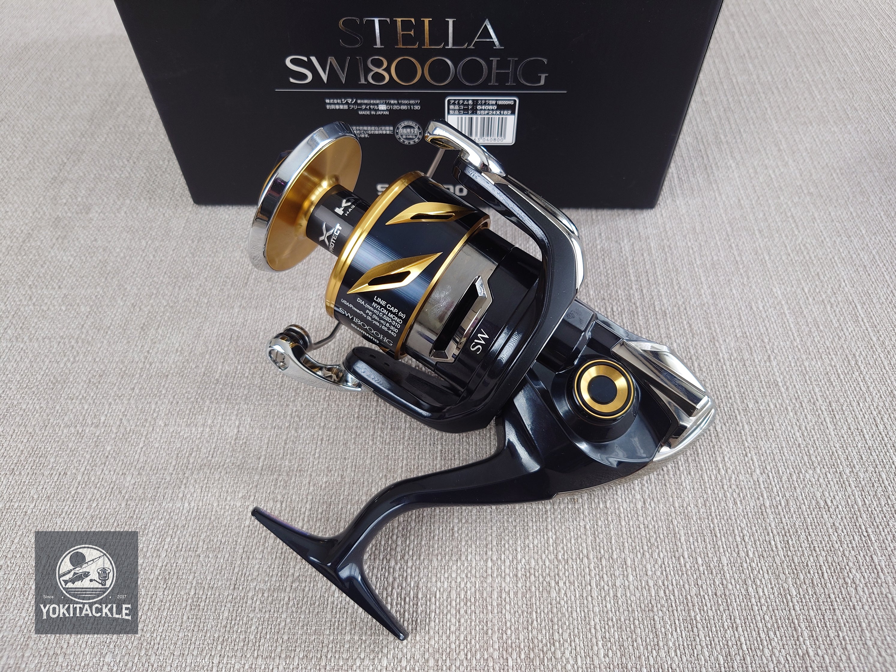 Brand New Shimano 20 STELLA SW 18000HG Spinning Reel
