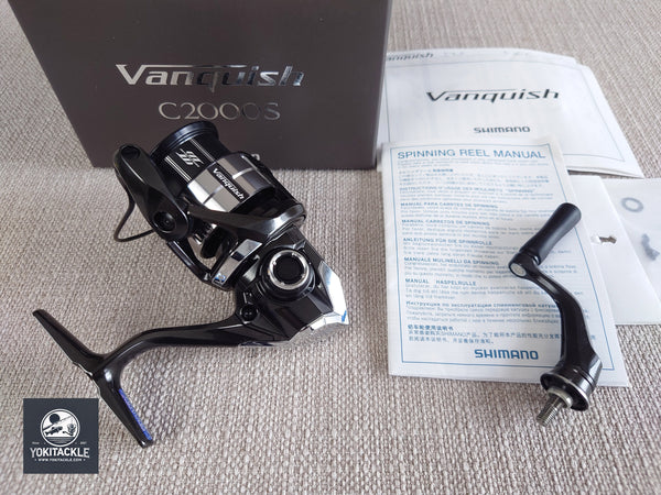 Brand New Shimano 23 Vanquish C2000S Spinning Reel – YOKI Tackle