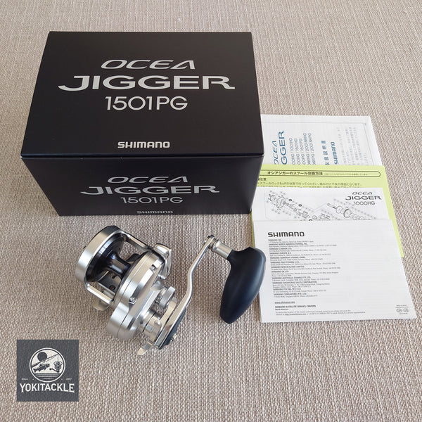 リール SHIMANO OCEA JIGGER 17 1501PG Brand New SHIMANO 2017 OCEA JIGGER 1501PG LEFT Baitcasting Reel