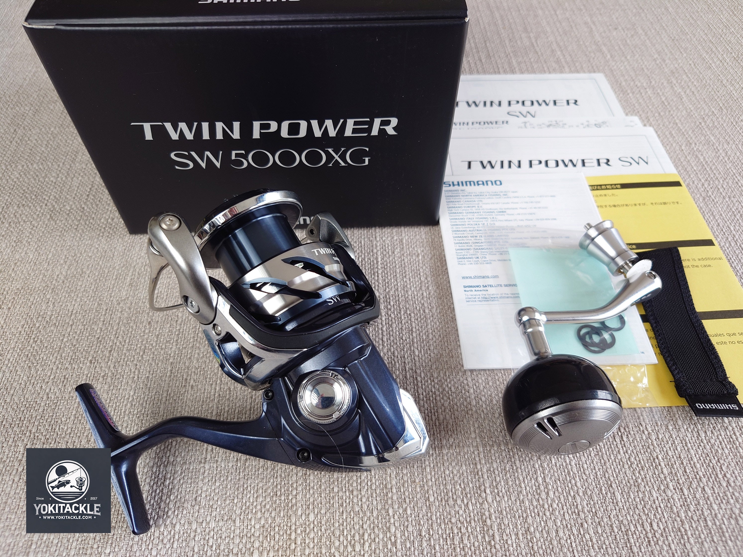 Brand New Shimano 21 TWIN POWER SW 5000XG Spinning Reel