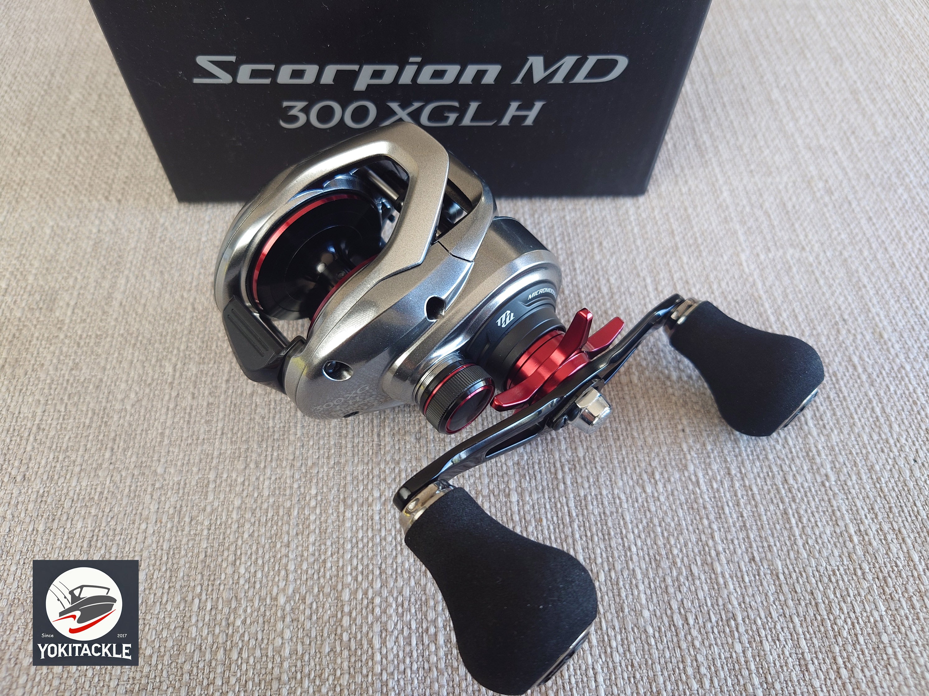 Brand New Shimano 21 SCORPION MD 300XGLH Casting Reel