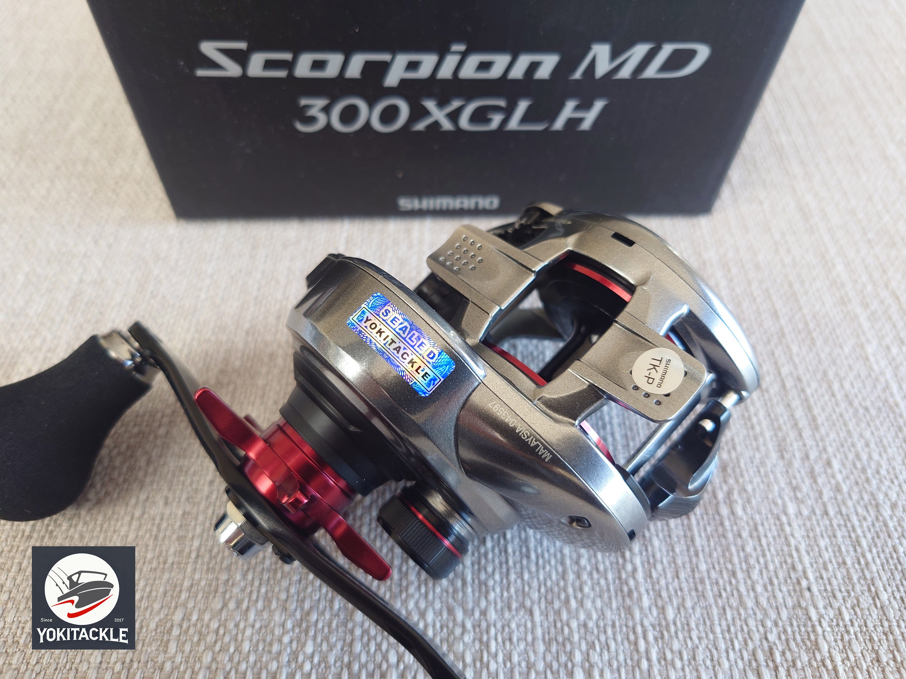 Brand New Shimano 21 SCORPION MD 300XGLH Casting Reel