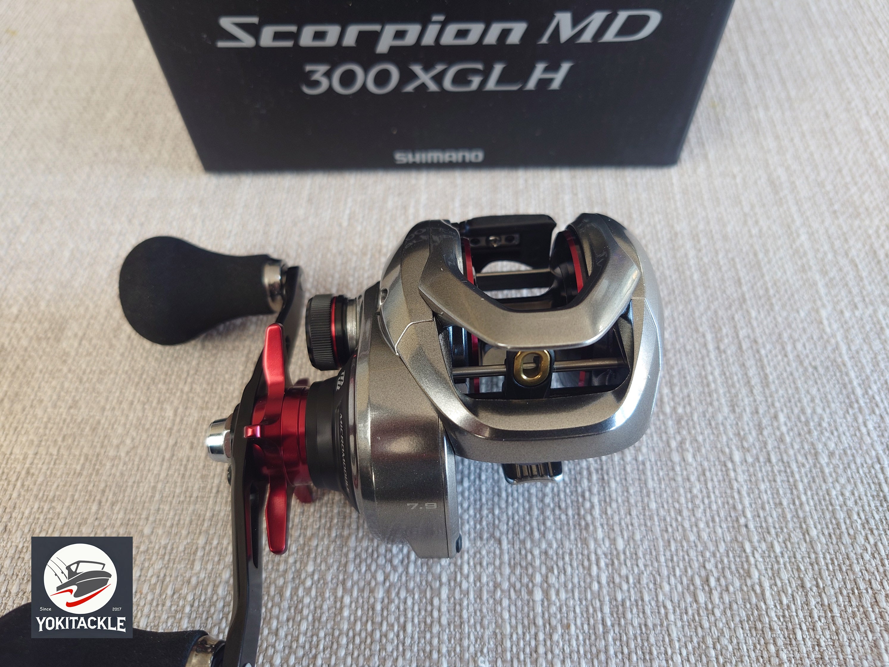 Brand New Shimano 21 SCORPION MD 300XGLH Casting Reel