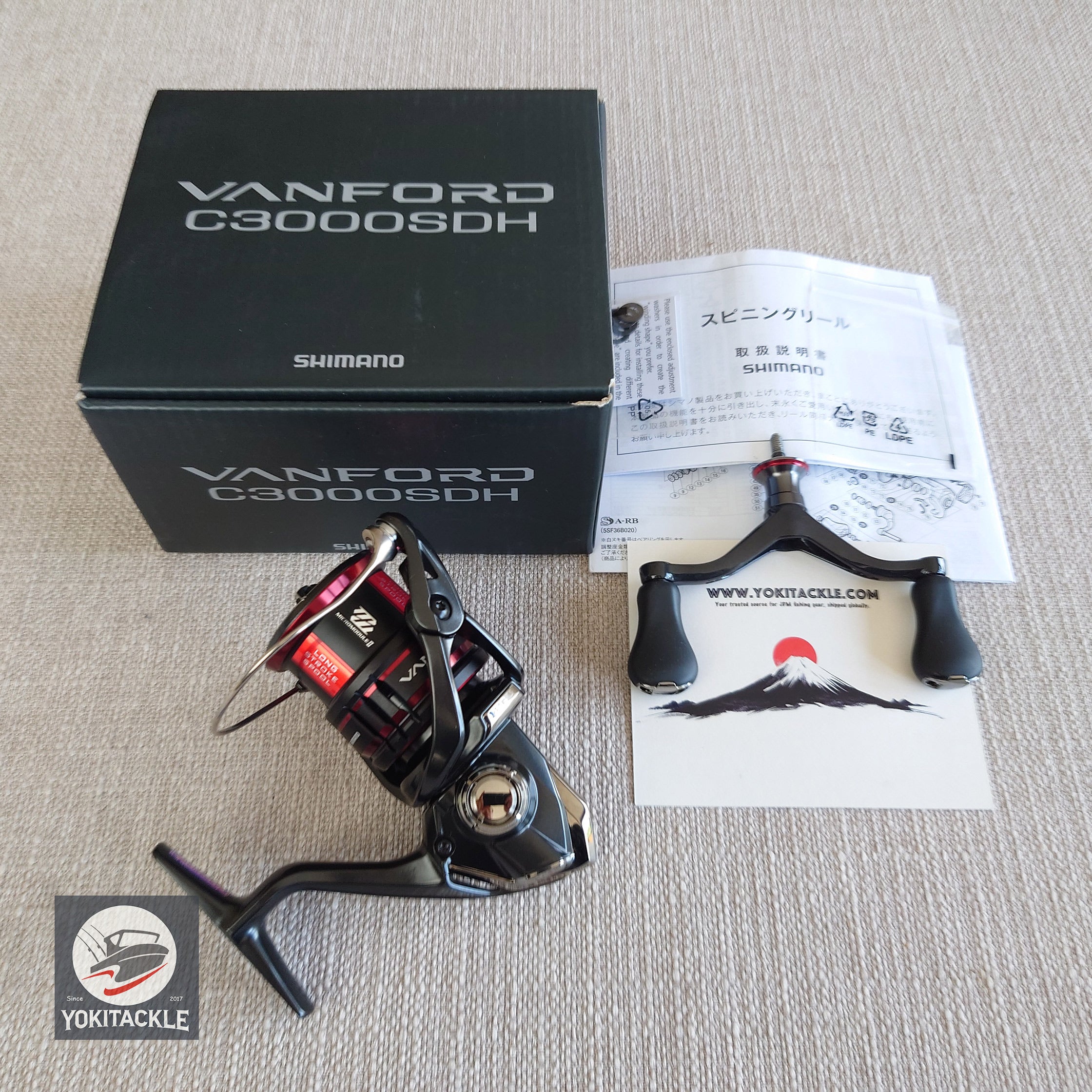 Brand New Shimano 20 VANFORD C3000SDH Spinning Reel