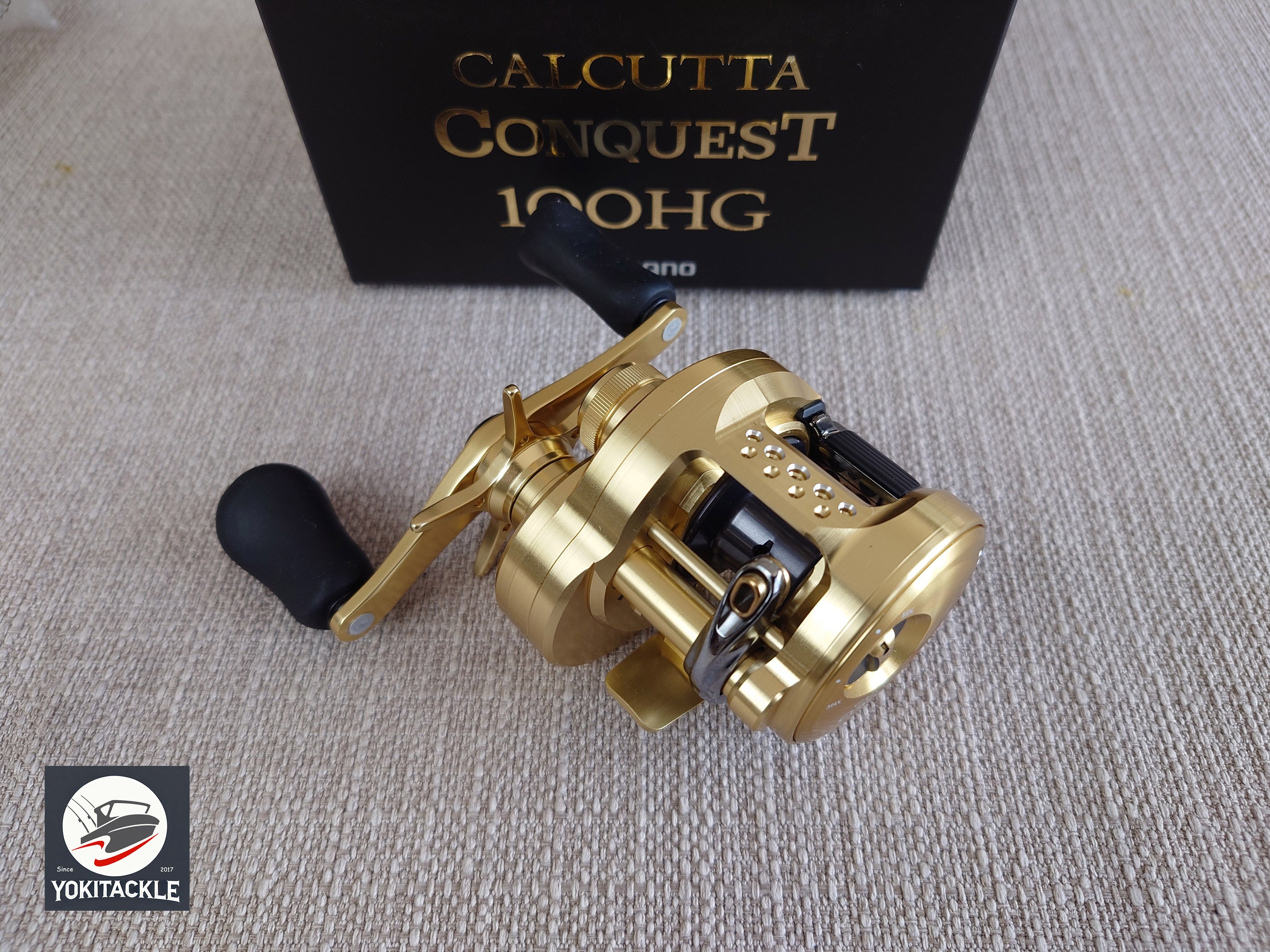 Brand New Shimano 21 CALCUTTA CONQUEST 100HG RIGHT Casting Reel