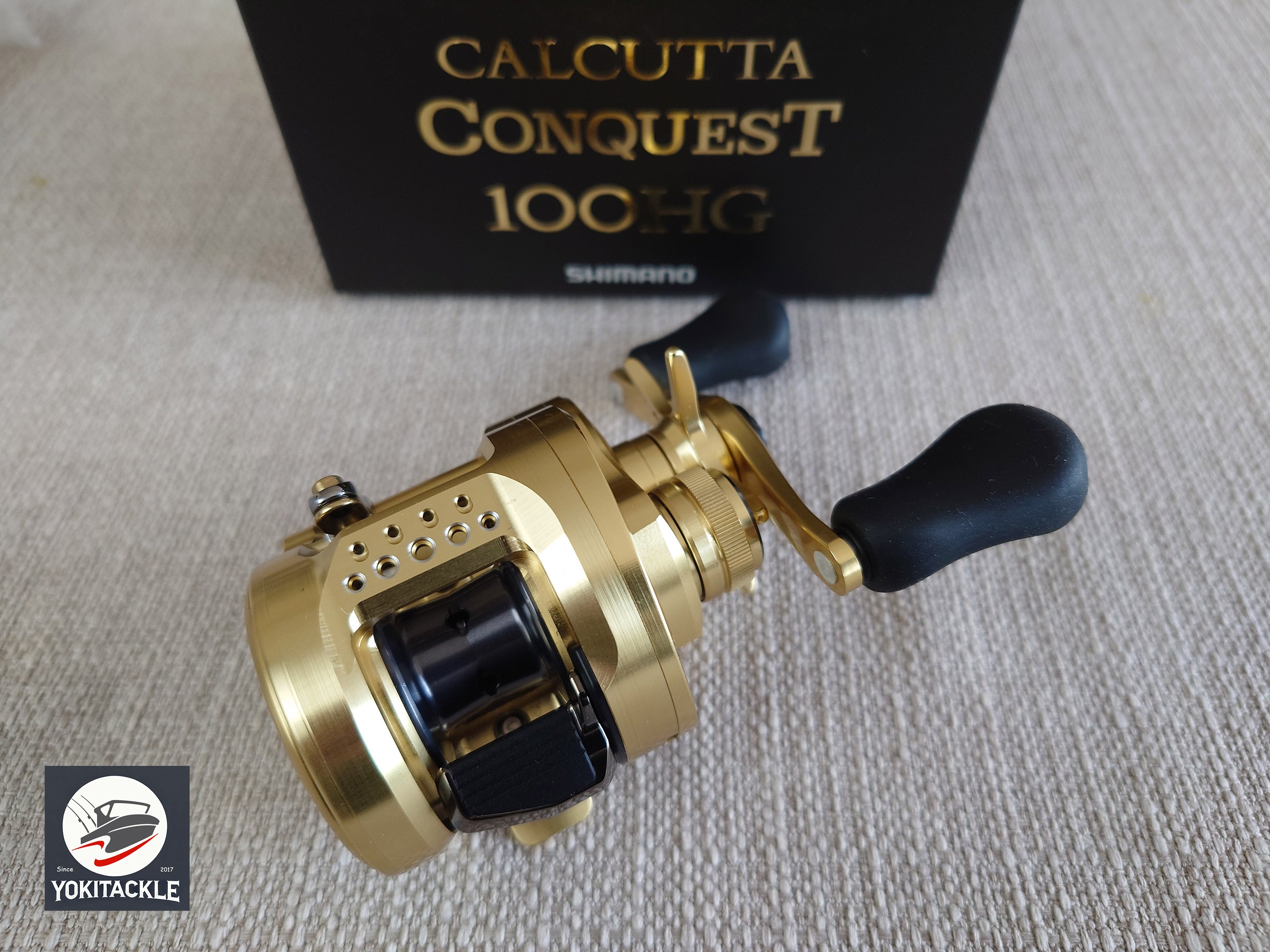 Brand New Shimano 21 CALCUTTA CONQUEST 100HG RIGHT Casting Reel