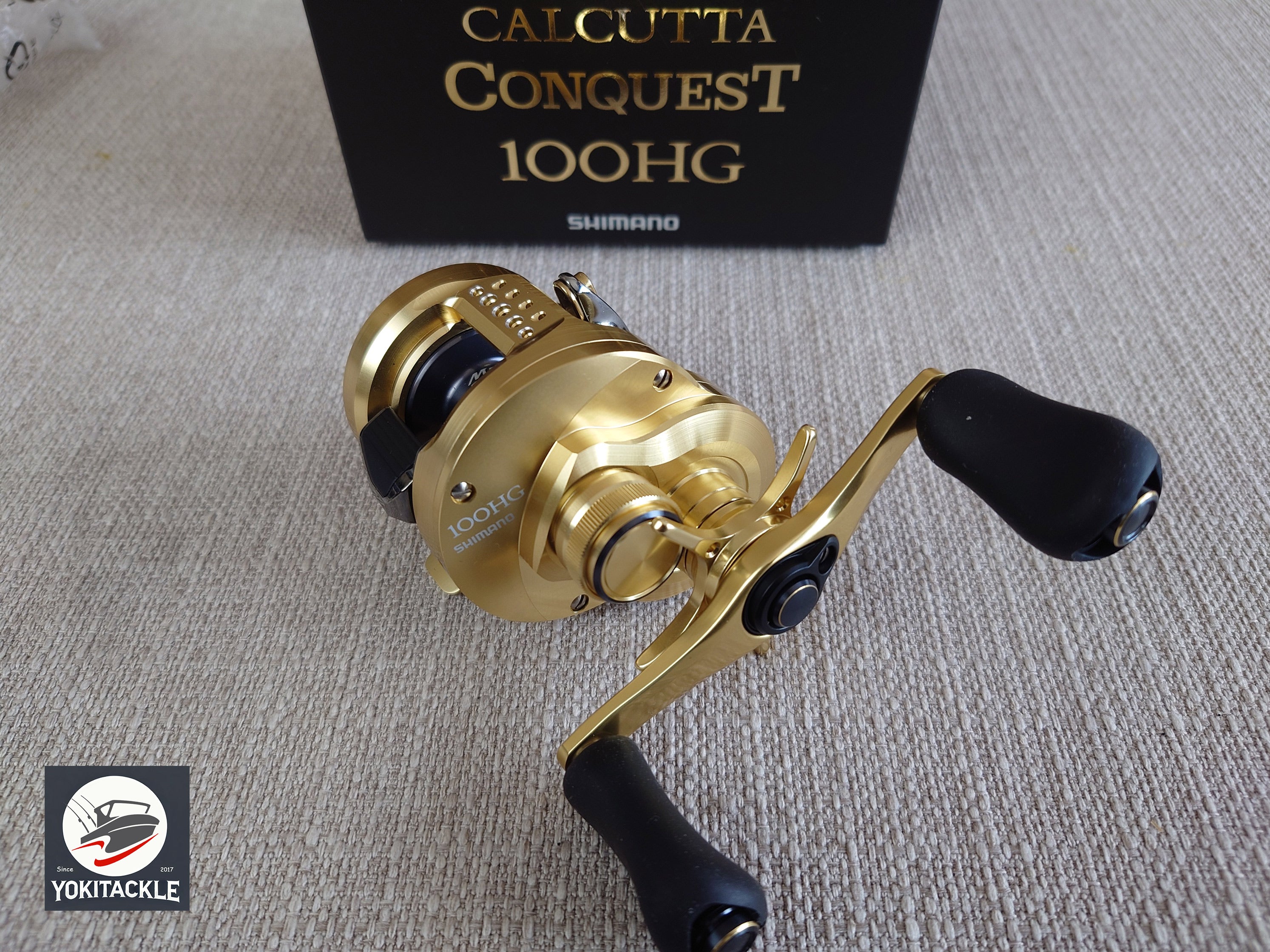 Brand New Shimano 21 CALCUTTA CONQUEST 100HG RIGHT Casting Reel