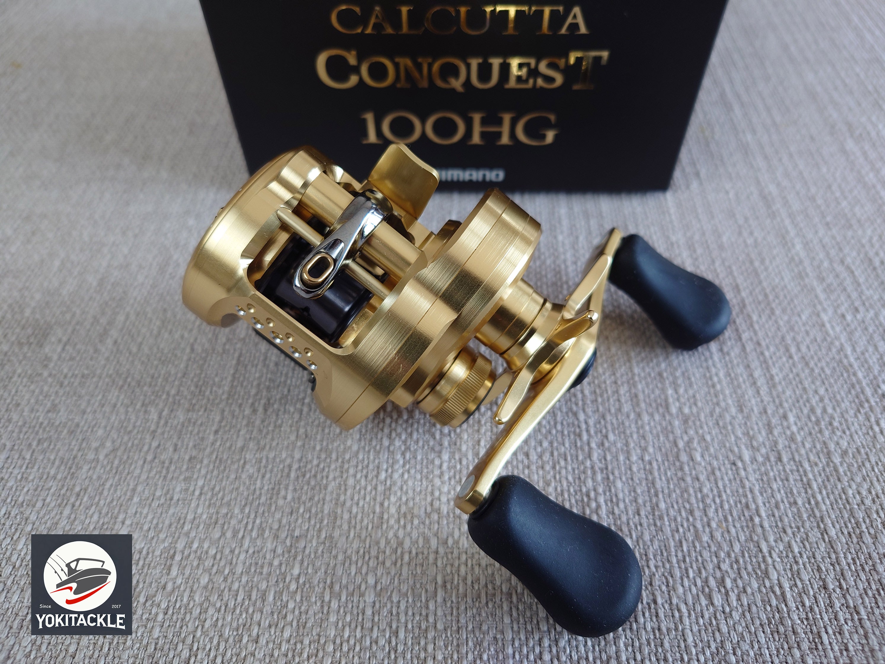 Brand New Shimano 21 CALCUTTA CONQUEST 100HG RIGHT Casting Reel