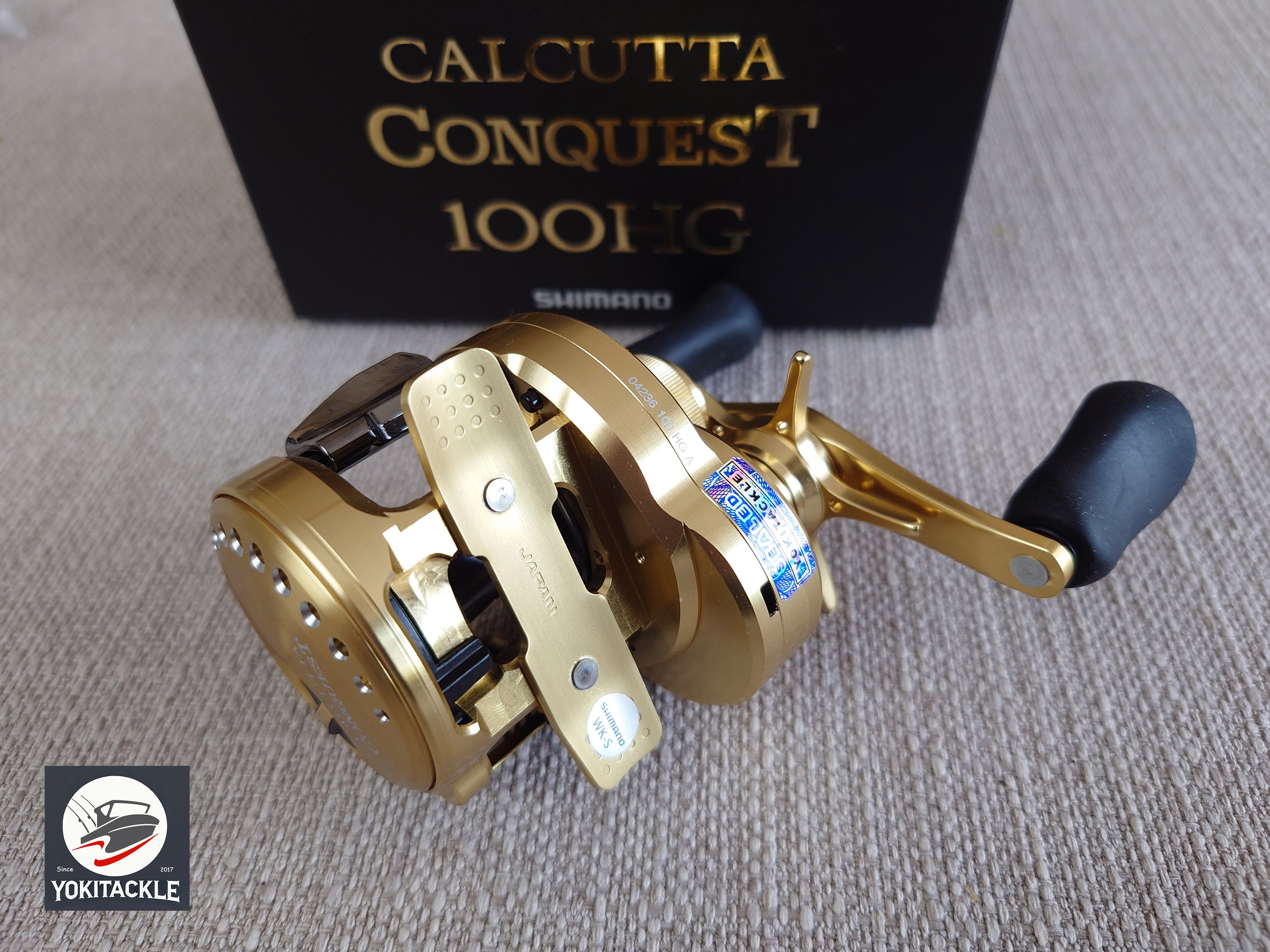 Brand New Shimano 21 CALCUTTA CONQUEST 100HG RIGHT Casting Reel