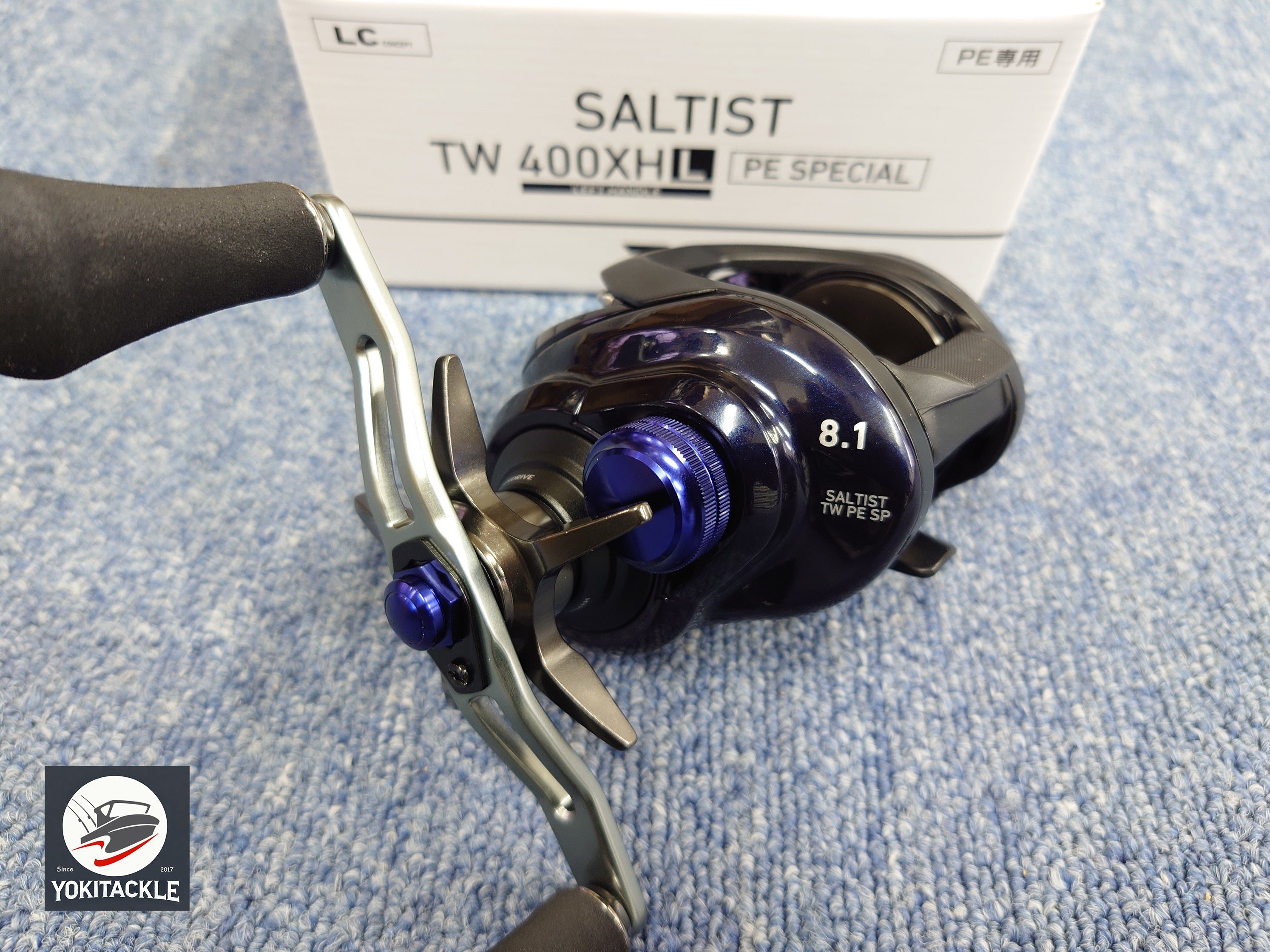 Brand New Daiwa 23 SALTIST SV TW 400XHL PE SPECIAL Baitcasting Reel