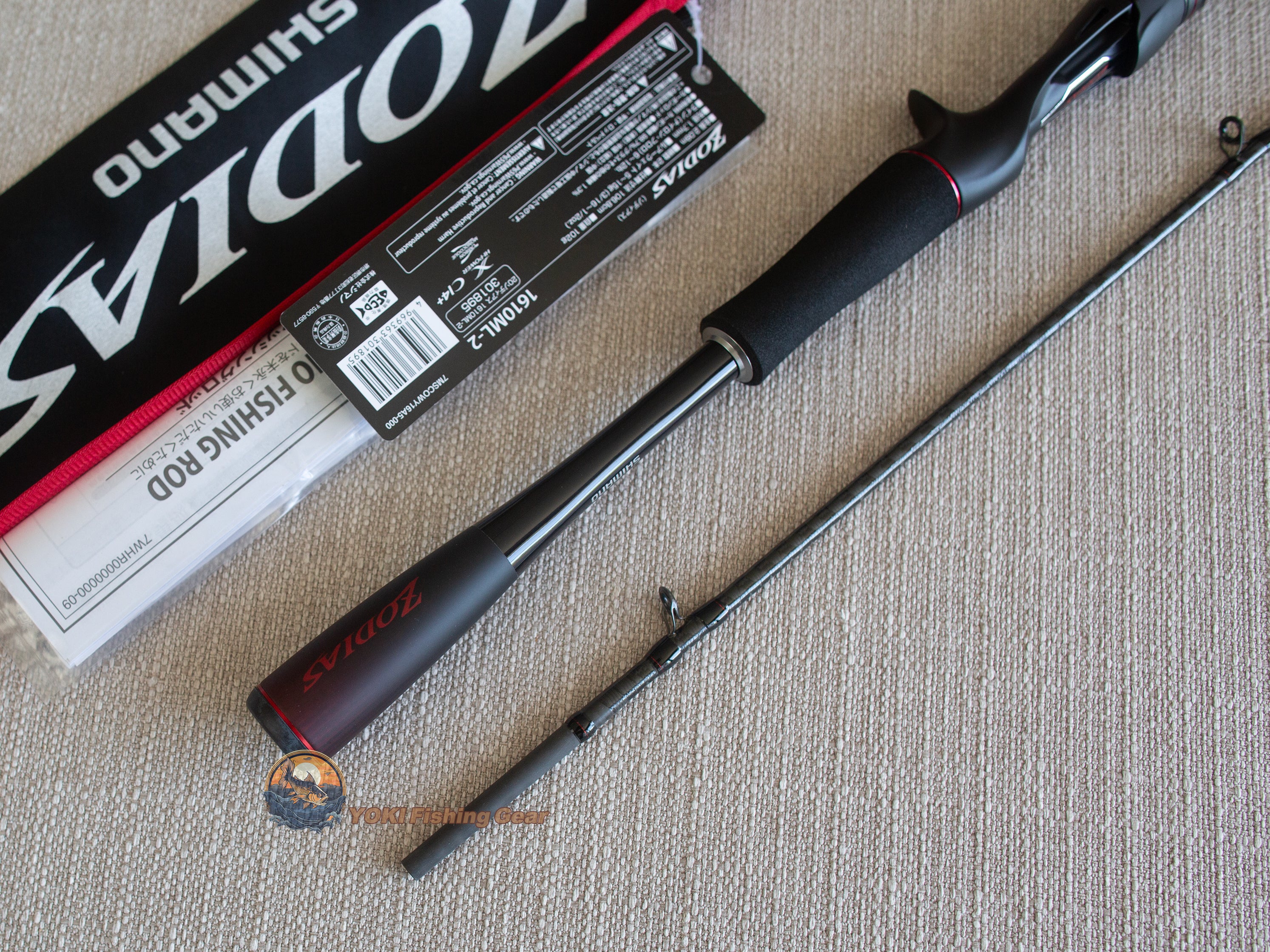 Brand New Shimano 20 Zodias 1610ML/2 Baitcasting Rod for Bass