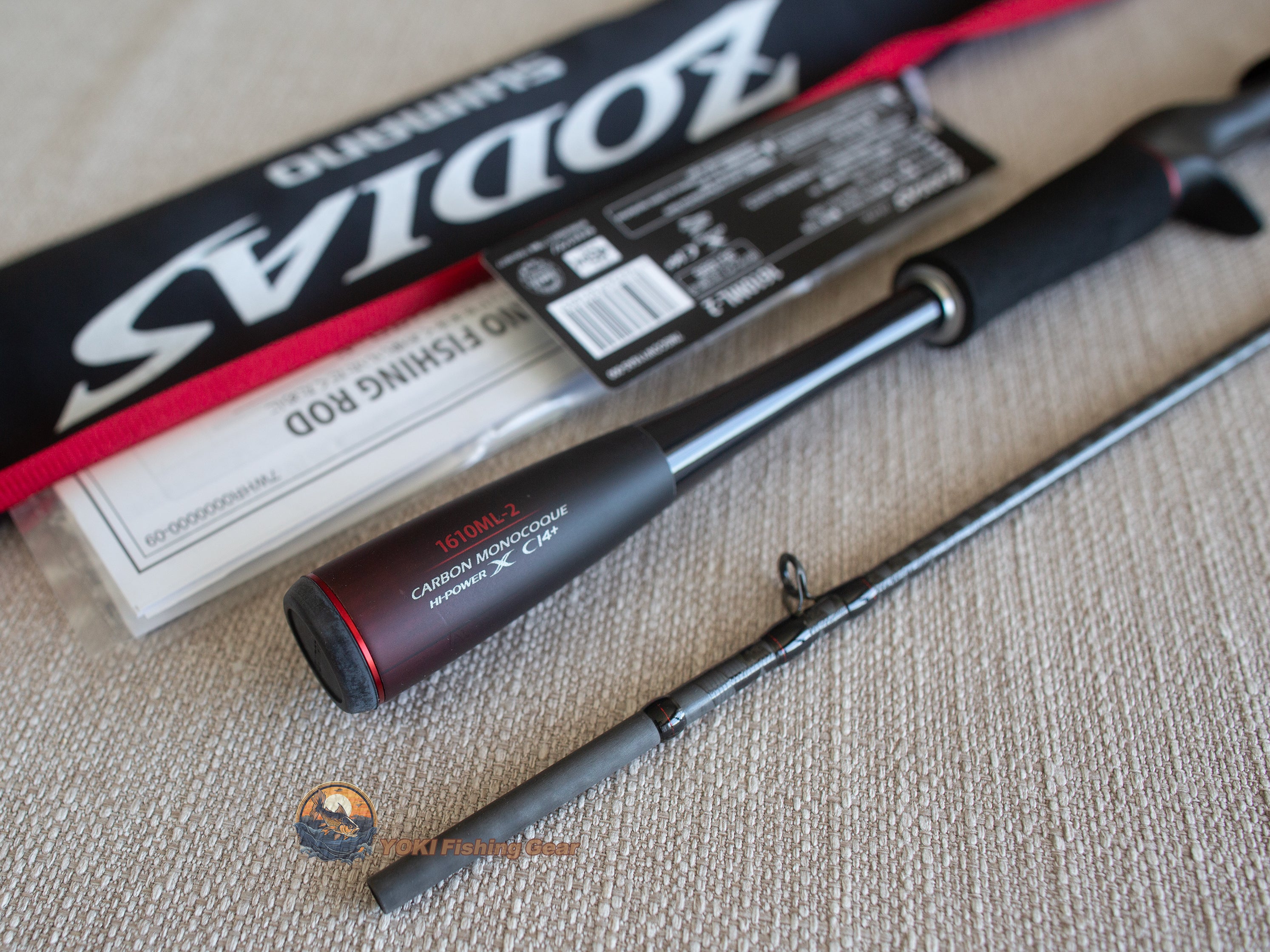 Brand New Shimano 20 Zodias 1610ML/2 Baitcasting Rod for Bass