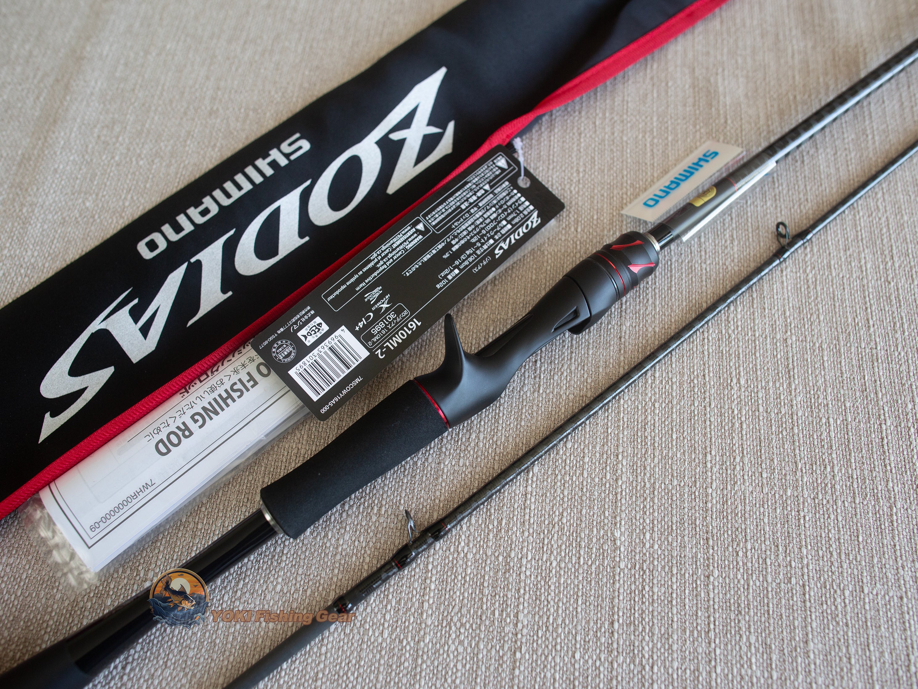 Brand New Shimano 20 Zodias 1610ML/2 Baitcasting Rod for Bass