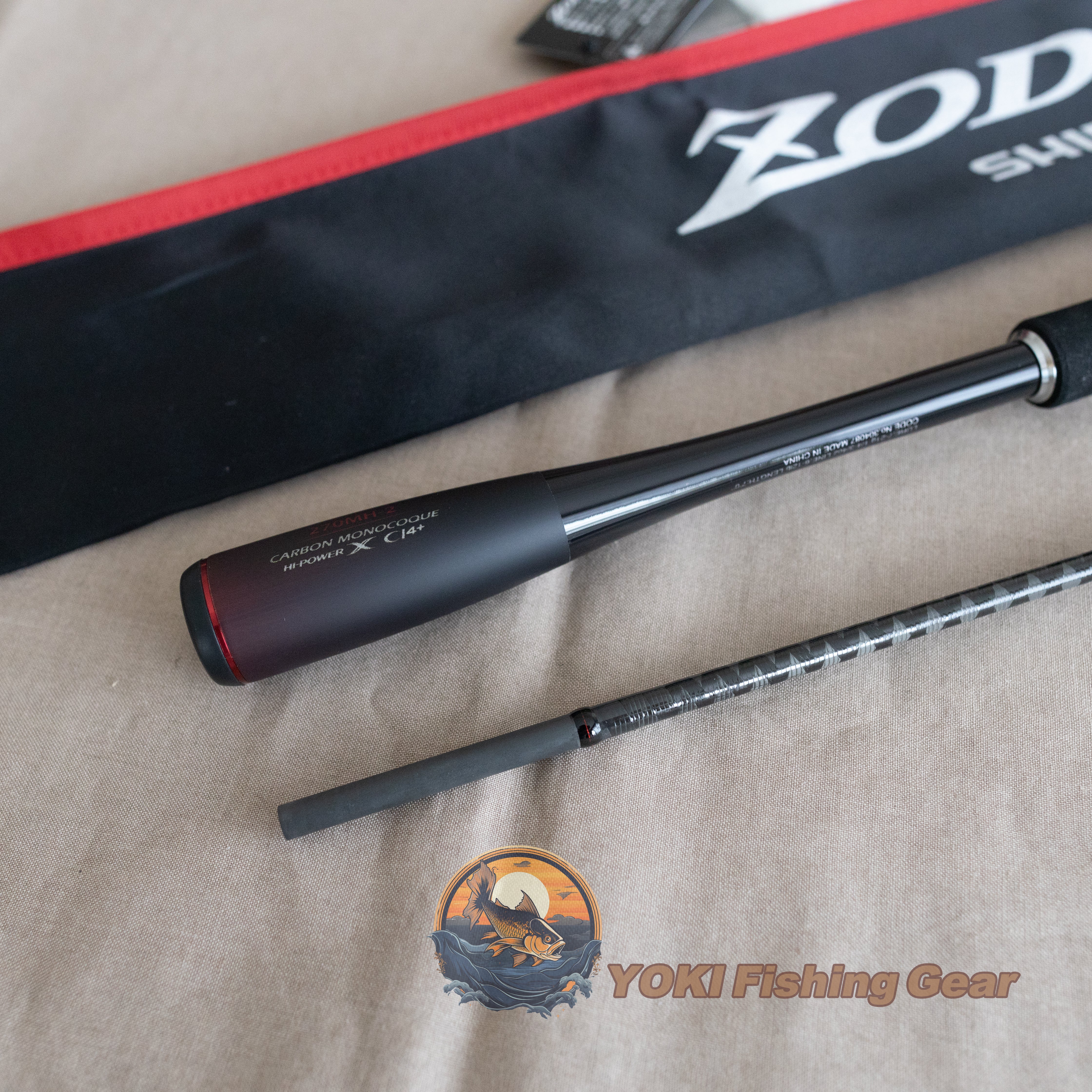 Brand New Shimano 20 Zodias 270MH-2 Spinning Rod for Bass