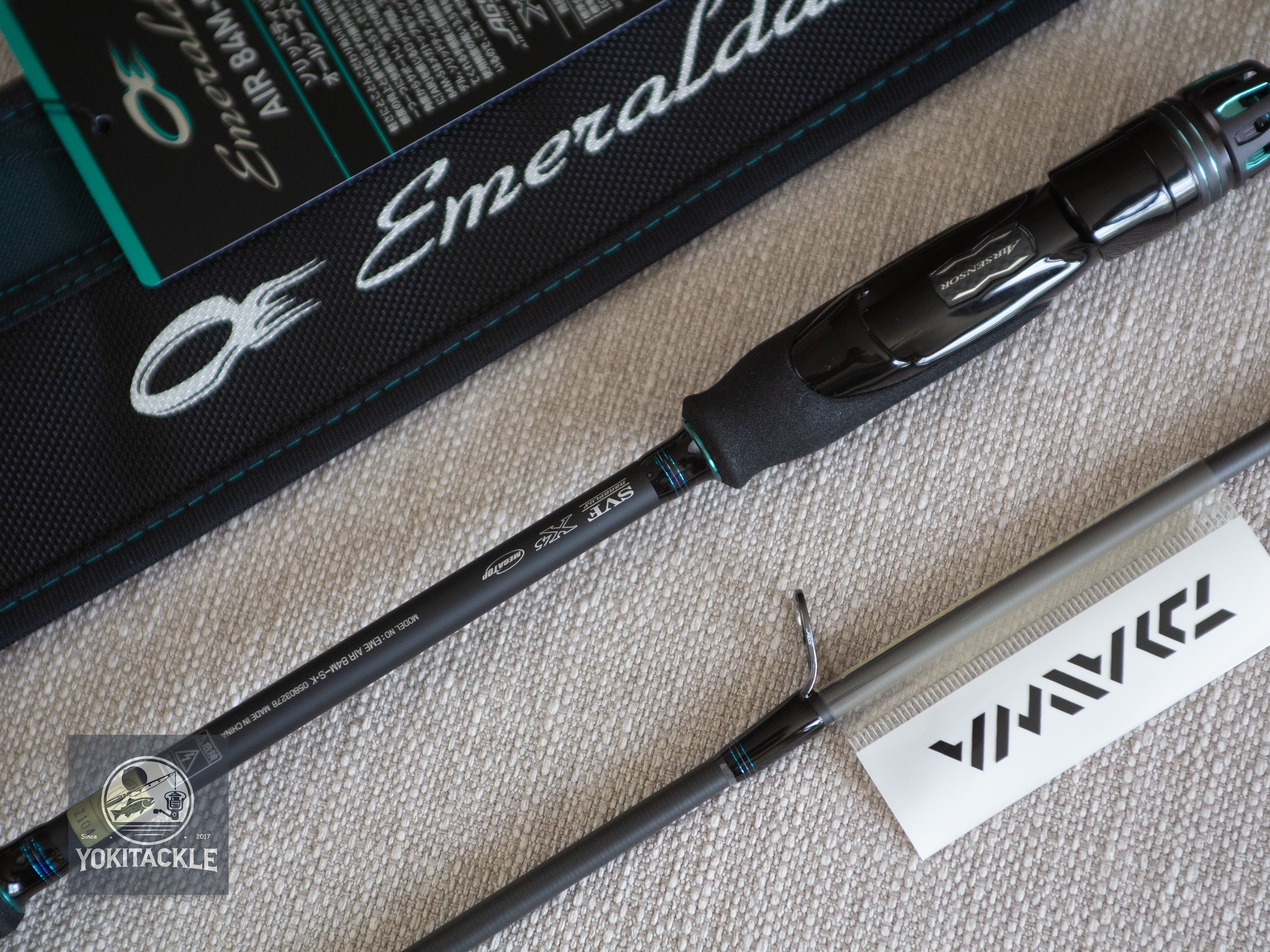 Brand New DAIWA 24 Emeraldas AIR 84M-S-K Egging Spinning Rod