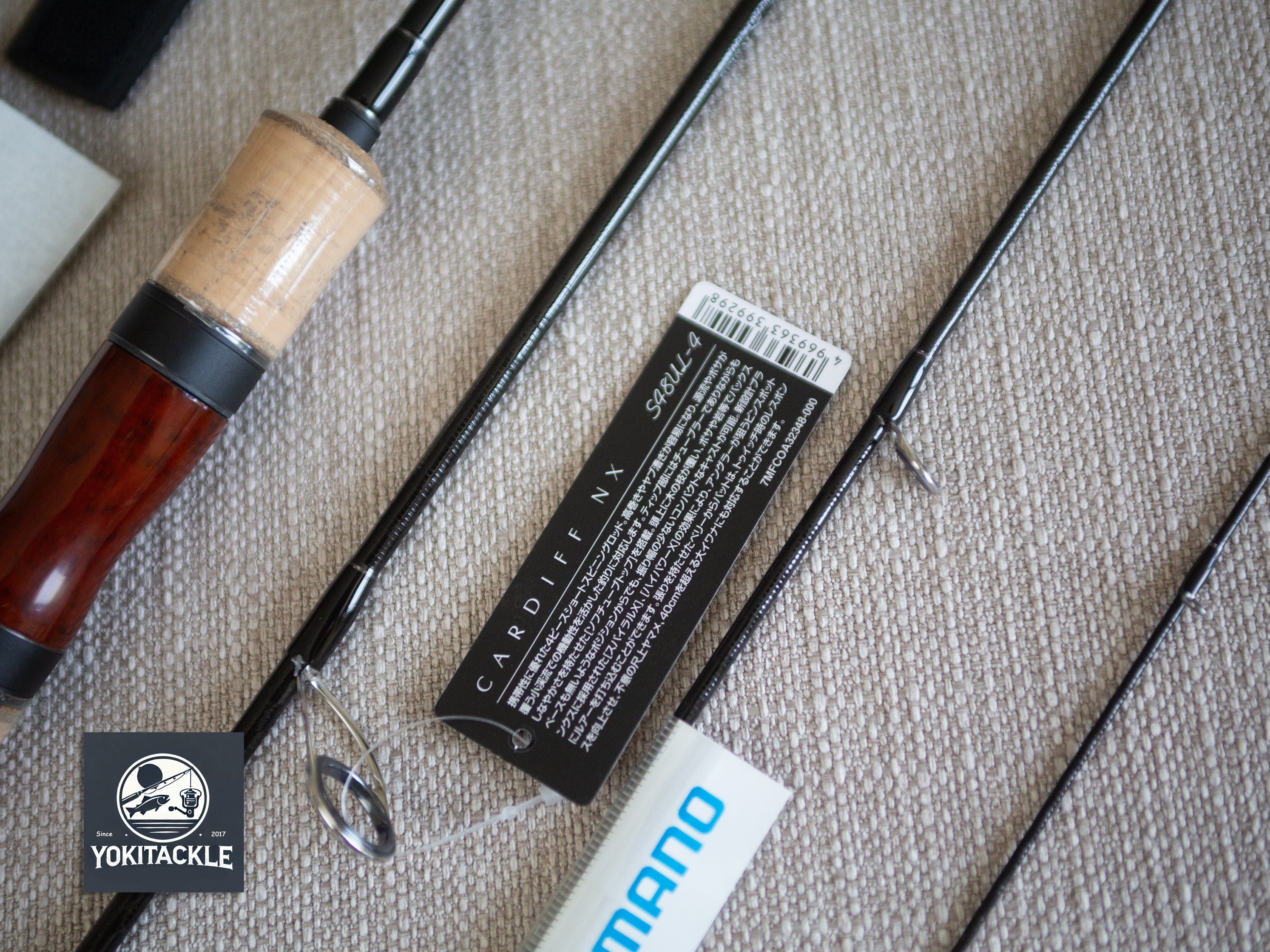 Brand New Shimano 21 Cardiff NX S48UL-4 Spinning Rod for Trout
