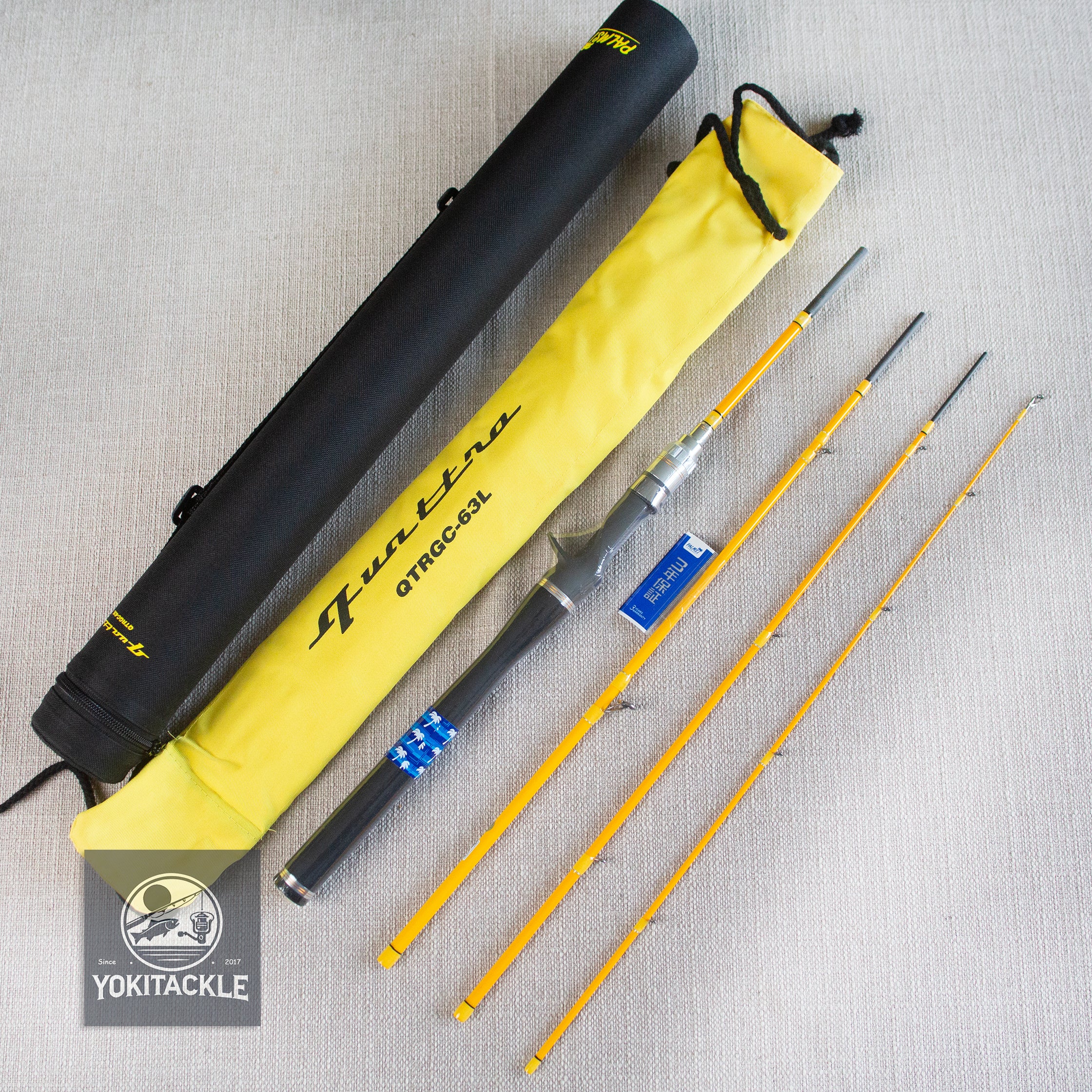 Brand New PALMS Quattro QTRGC-63L Baitcasting Rod for Trout