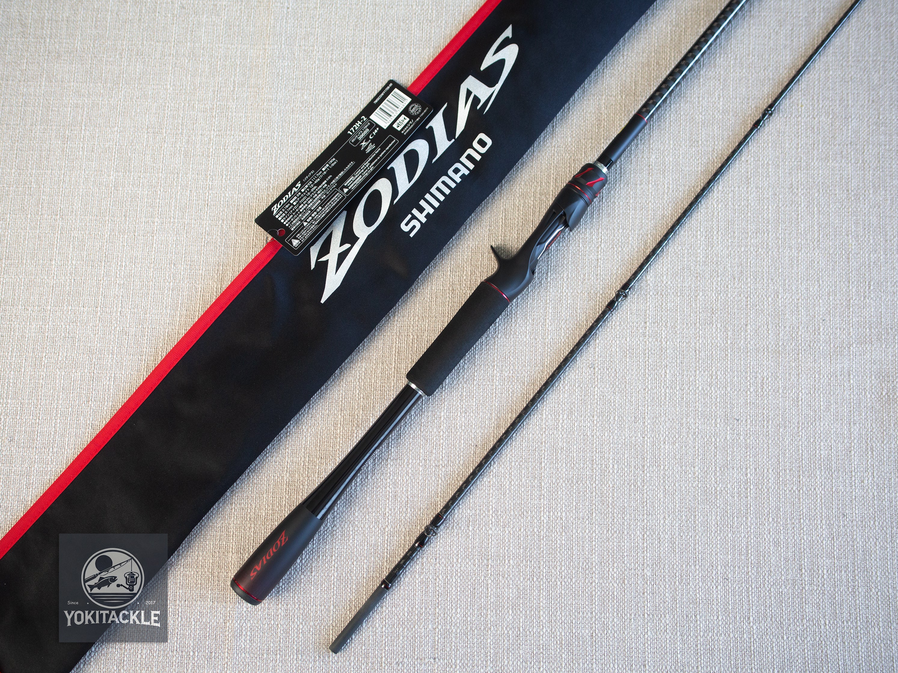 Brand New Shimano 20 Zodias 172H-2 Baitcasting Rod for Bass