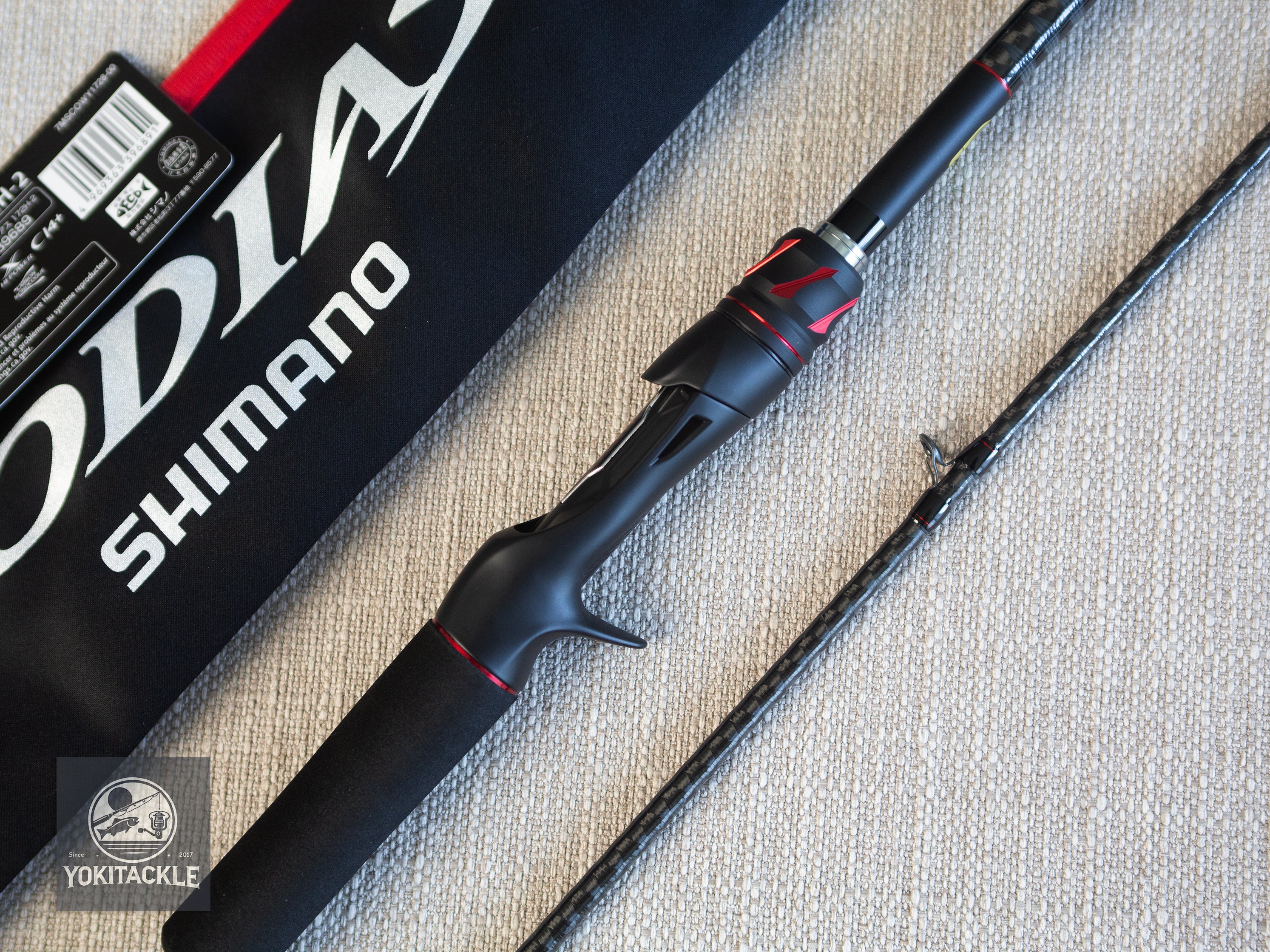 Brand New Shimano 20 Zodias 172H-2 Baitcasting Rod for Bass