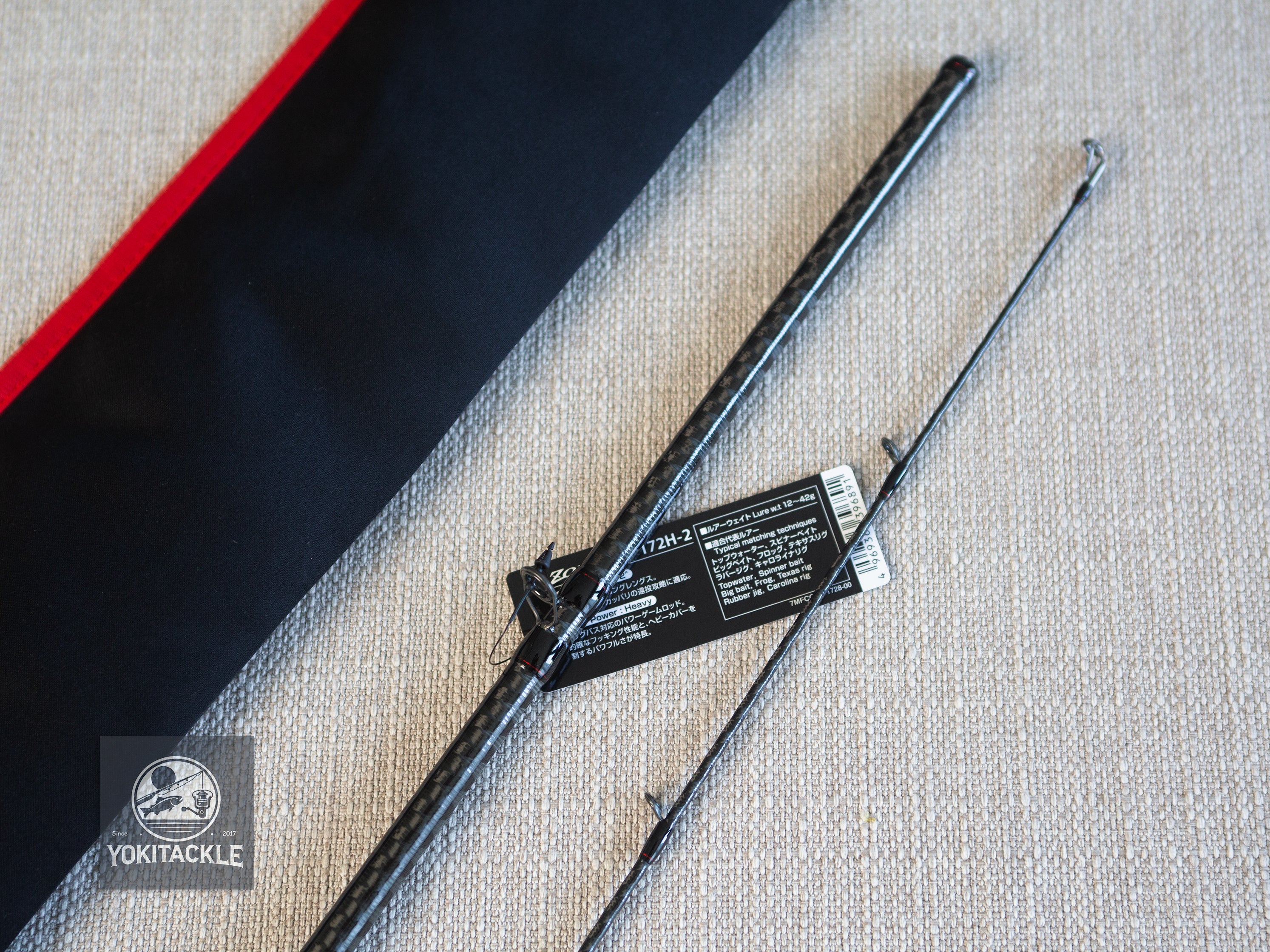 Brand New Shimano 20 Zodias 172H-2 Baitcasting Rod for Bass