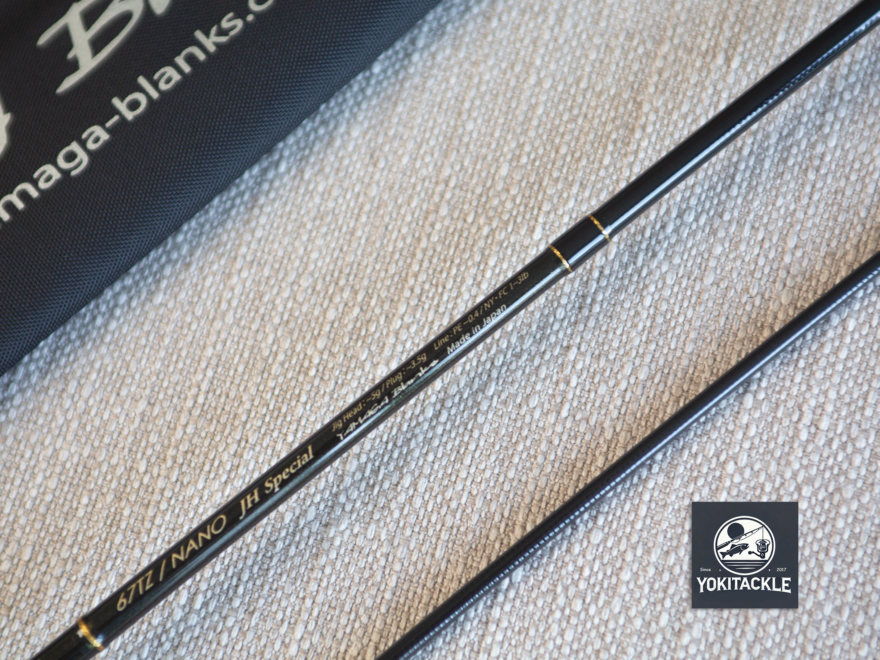 Brand New YAMAGA Blanks BlueCurrent 67/TZ NANO JH-Special Fishing Rod