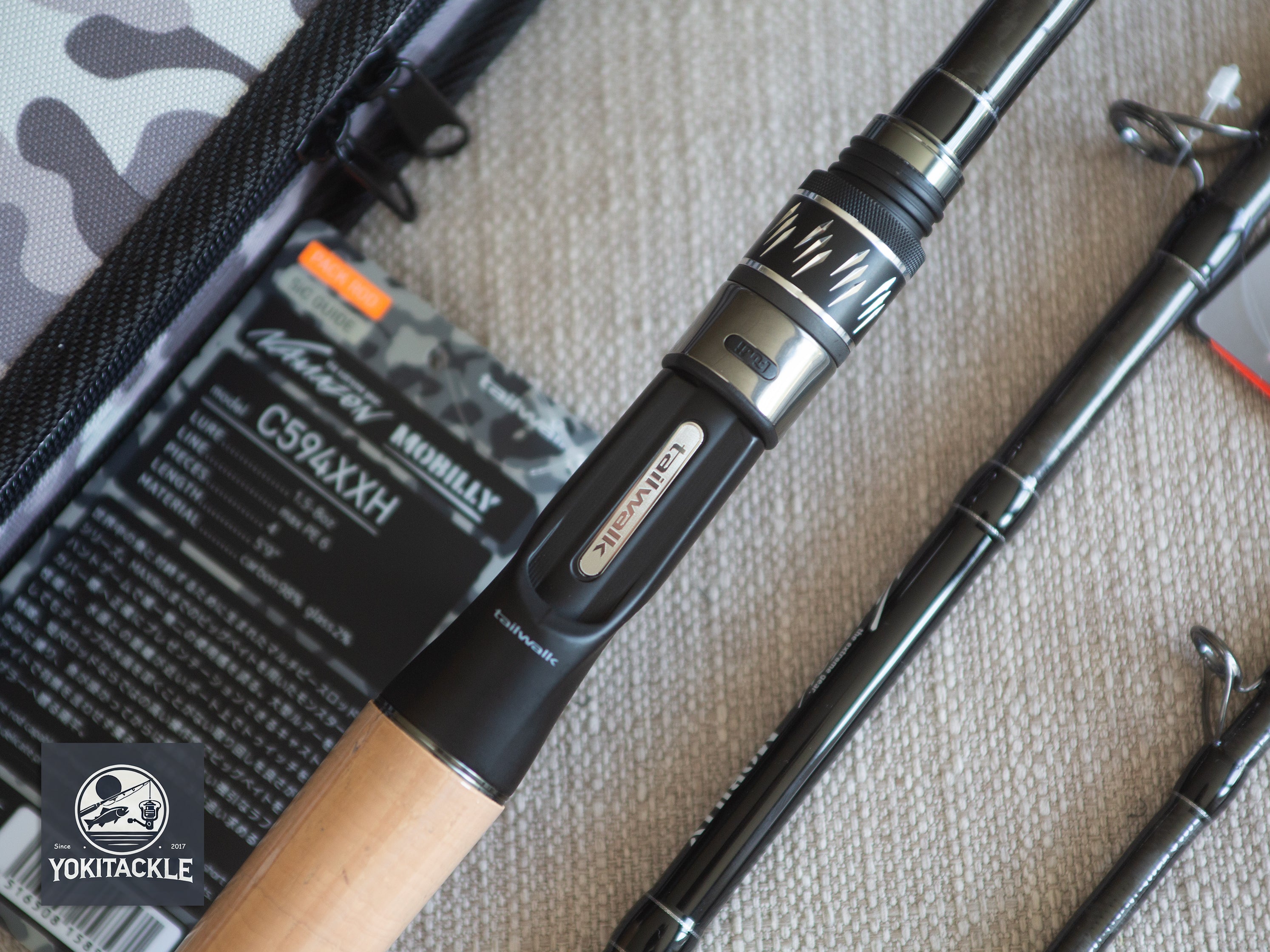 Brand New Tailwalk Namazon Mobilly C594XXH Baitcasting Rod for Bass