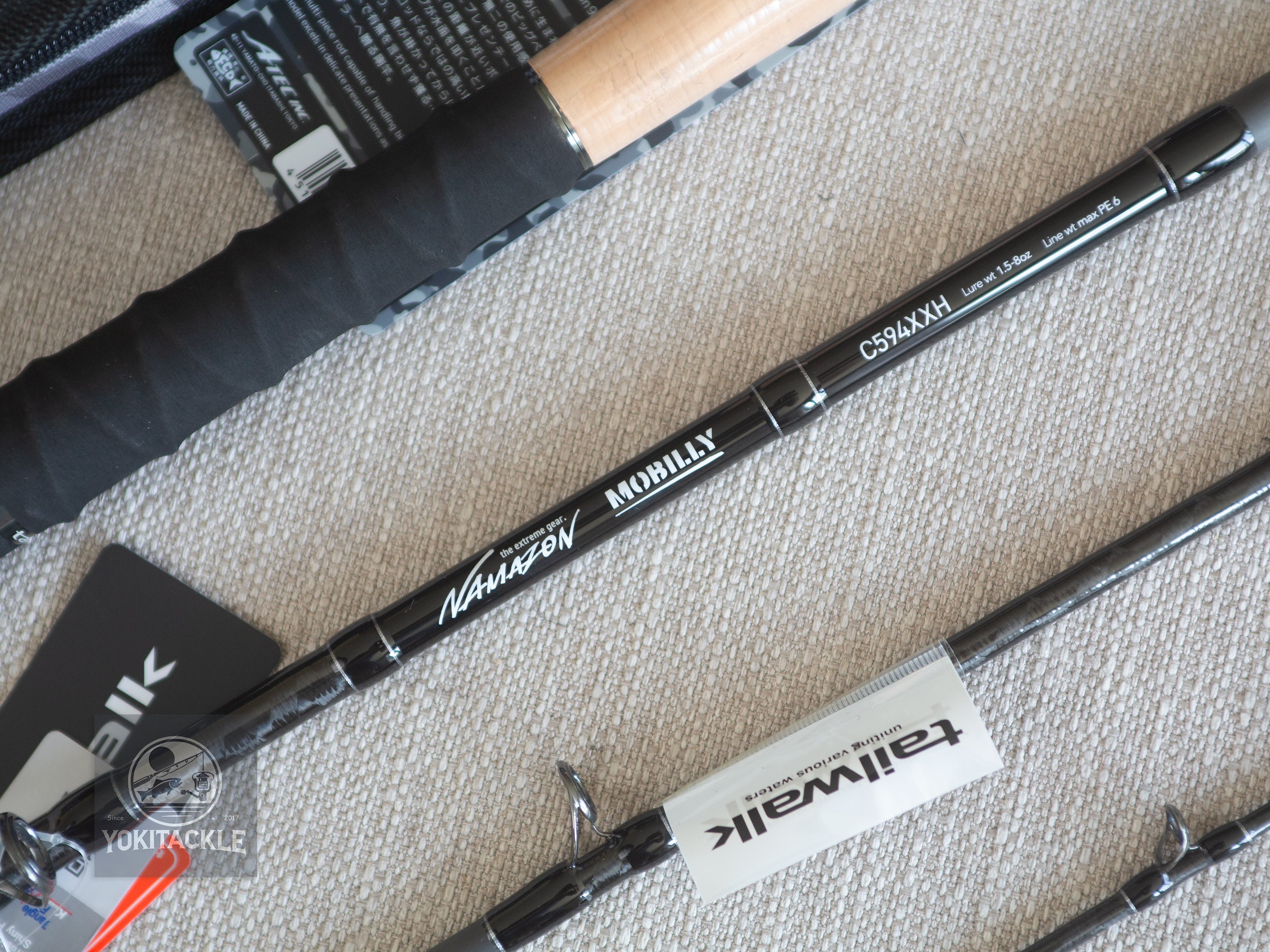 Brand New Tailwalk Namazon Mobilly C594XXH Baitcasting Rod for Bass