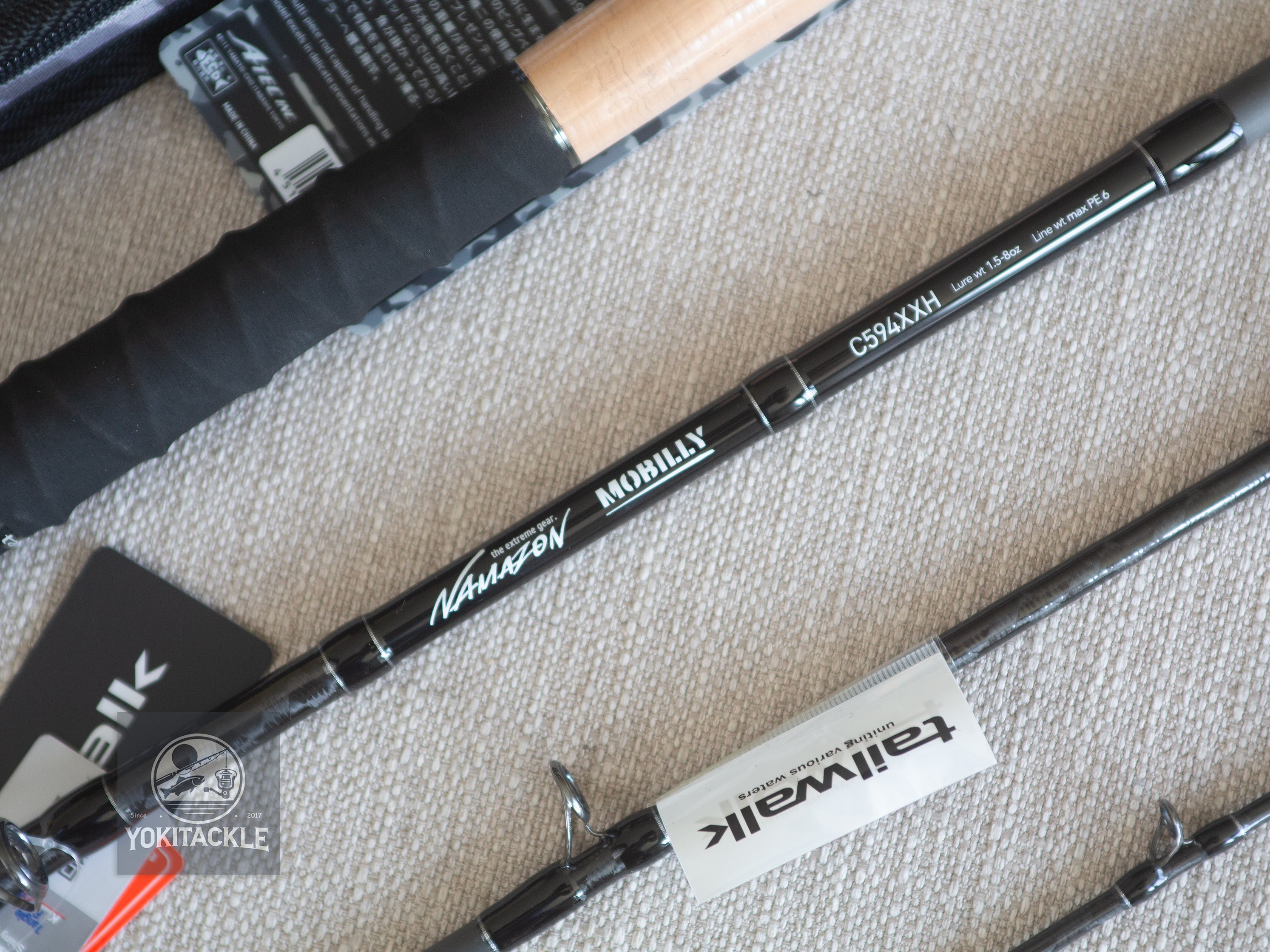 Brand New Tailwalk Namazon Mobilly C594XXH Baitcasting Rod for Bass