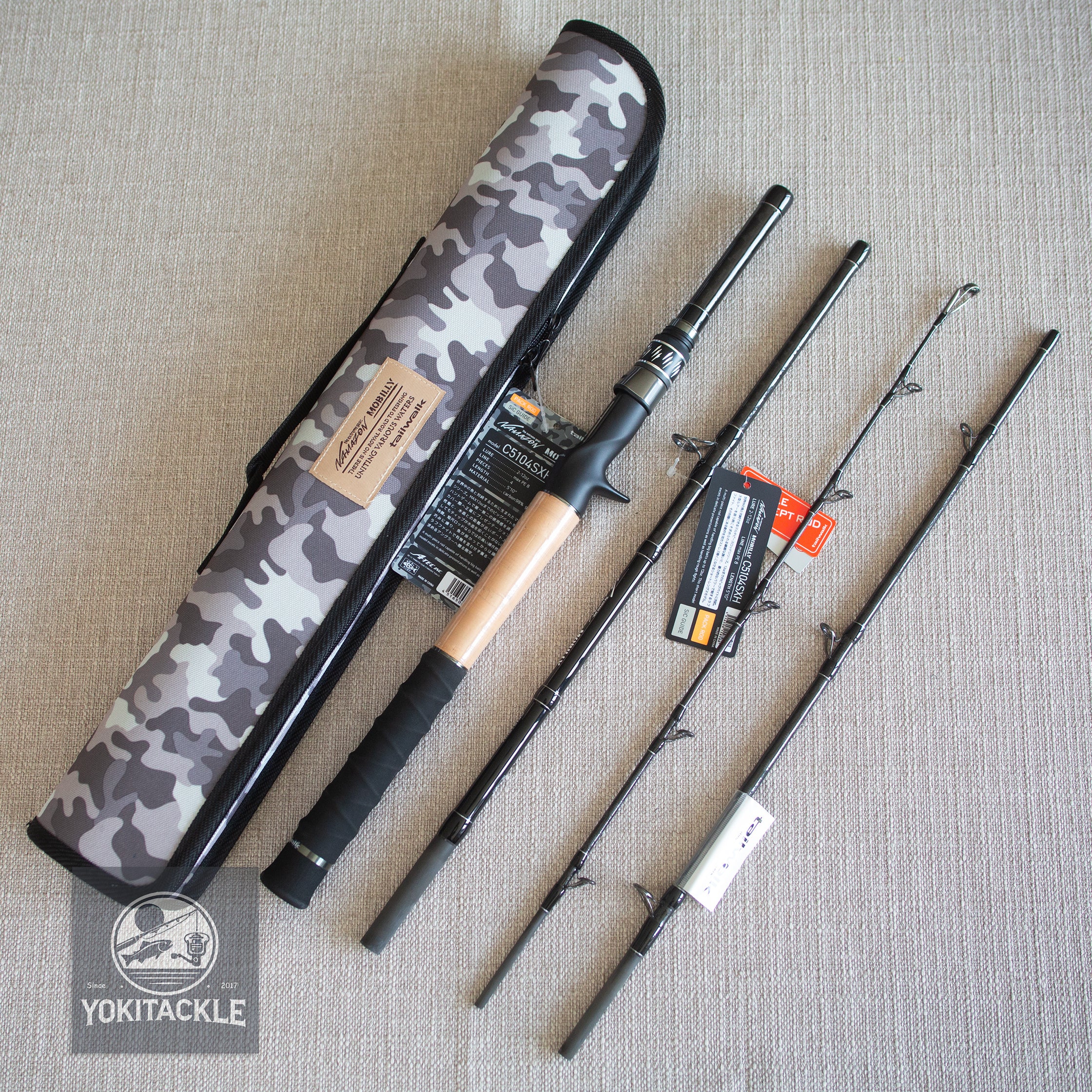 Brand New Tailwalk Namazon Mobilly C594XXH Baitcasting Rod for Bass