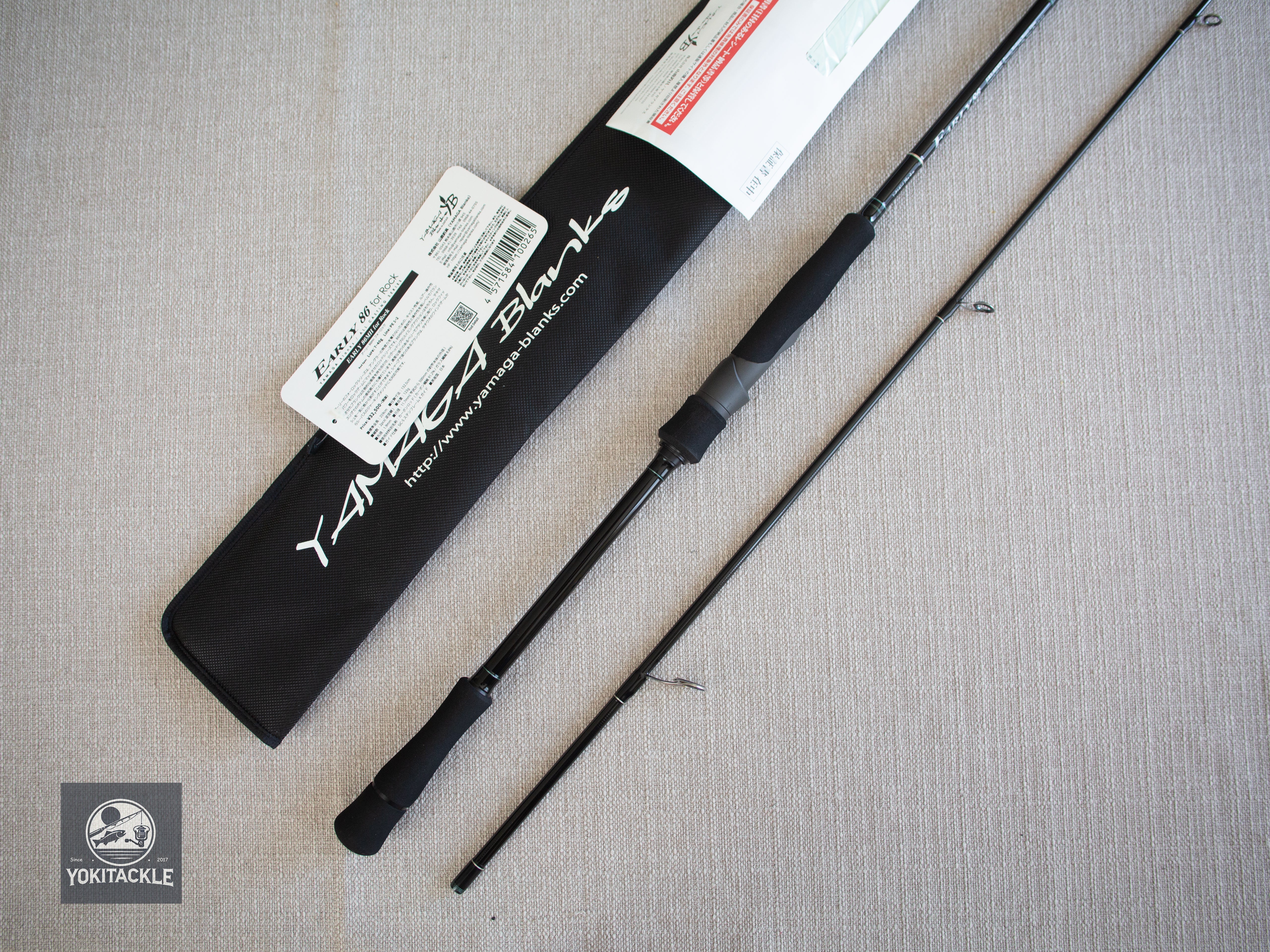 Brand New YAMAGA Blanks EARLY for Rock 86MH Spinning Rod