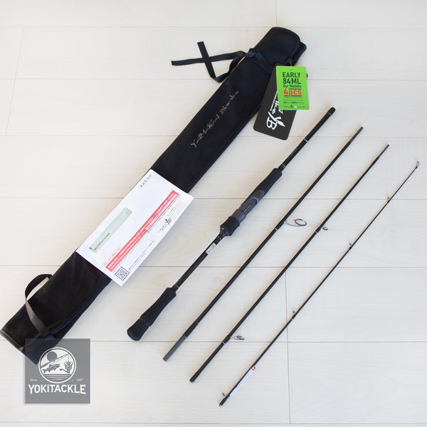 YAMAGA Blanks EARLY 84ML/4pcs Spinning Rod – YOKI Tackle Fishing