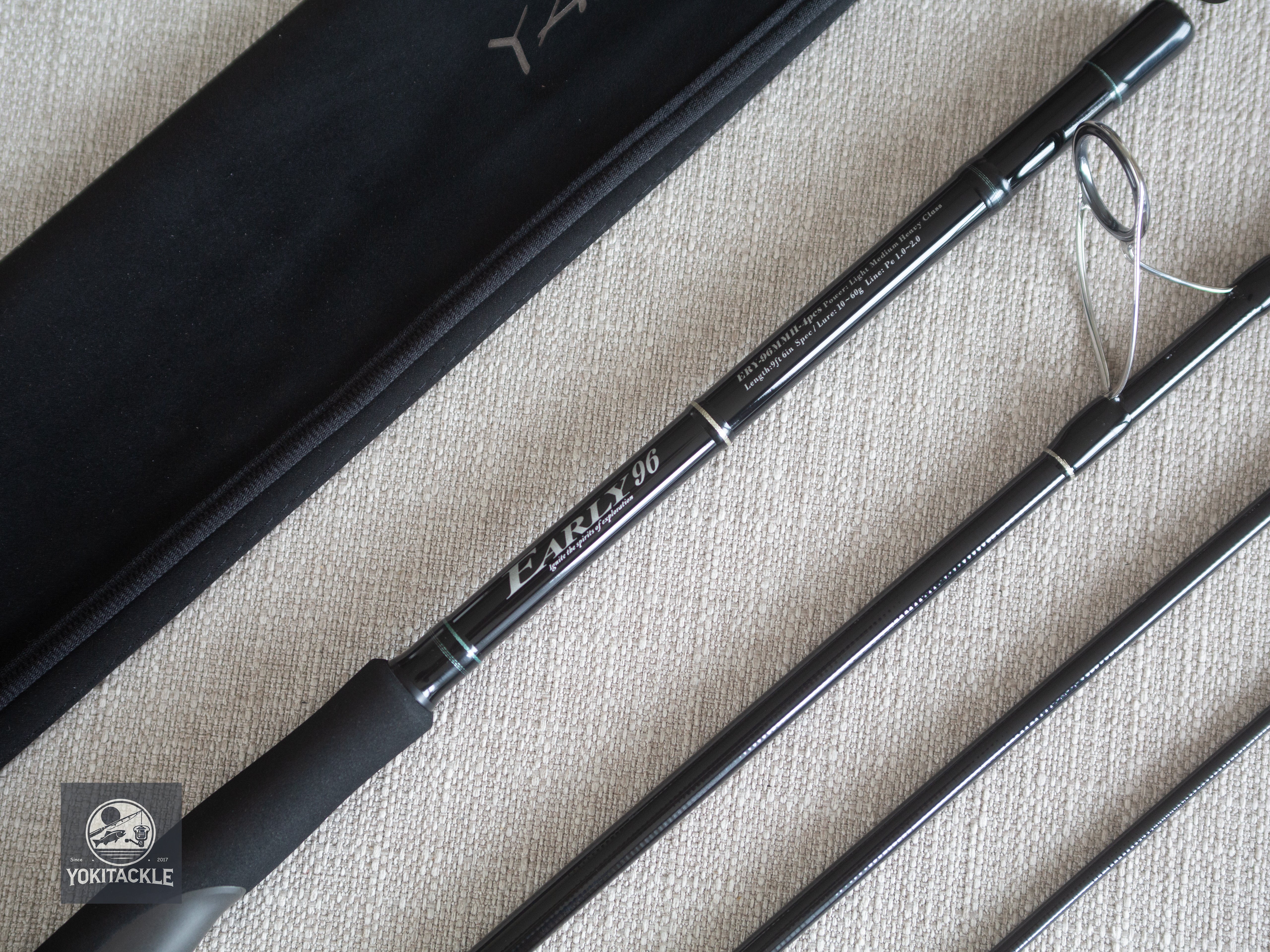 Brand New YAMAGA Blanks EARLY 96MMH/4pcs Spinning Rod