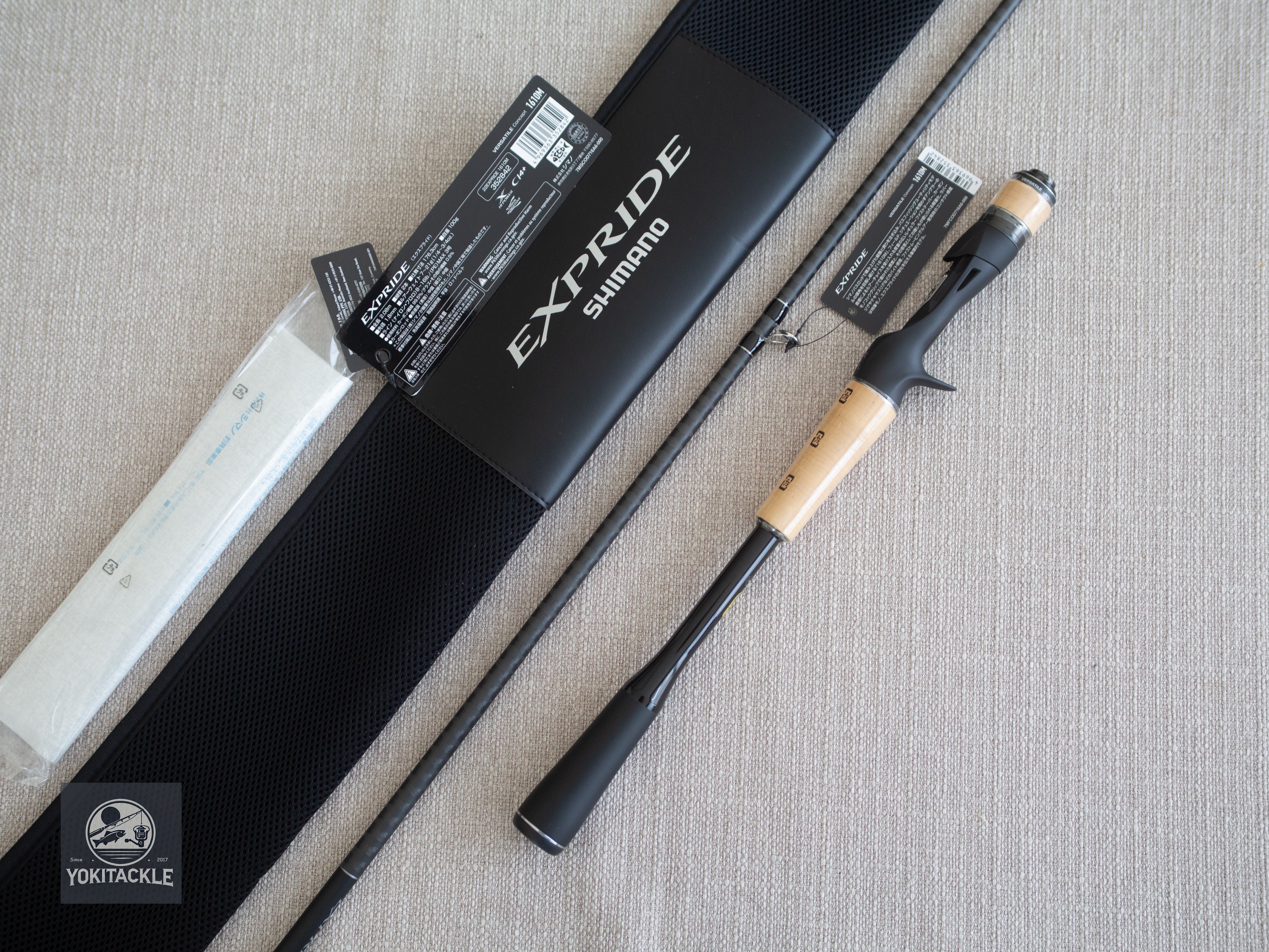 Brand New Shimano 22 Expride 1 piece 1610M Baitcasting Rod for Bass