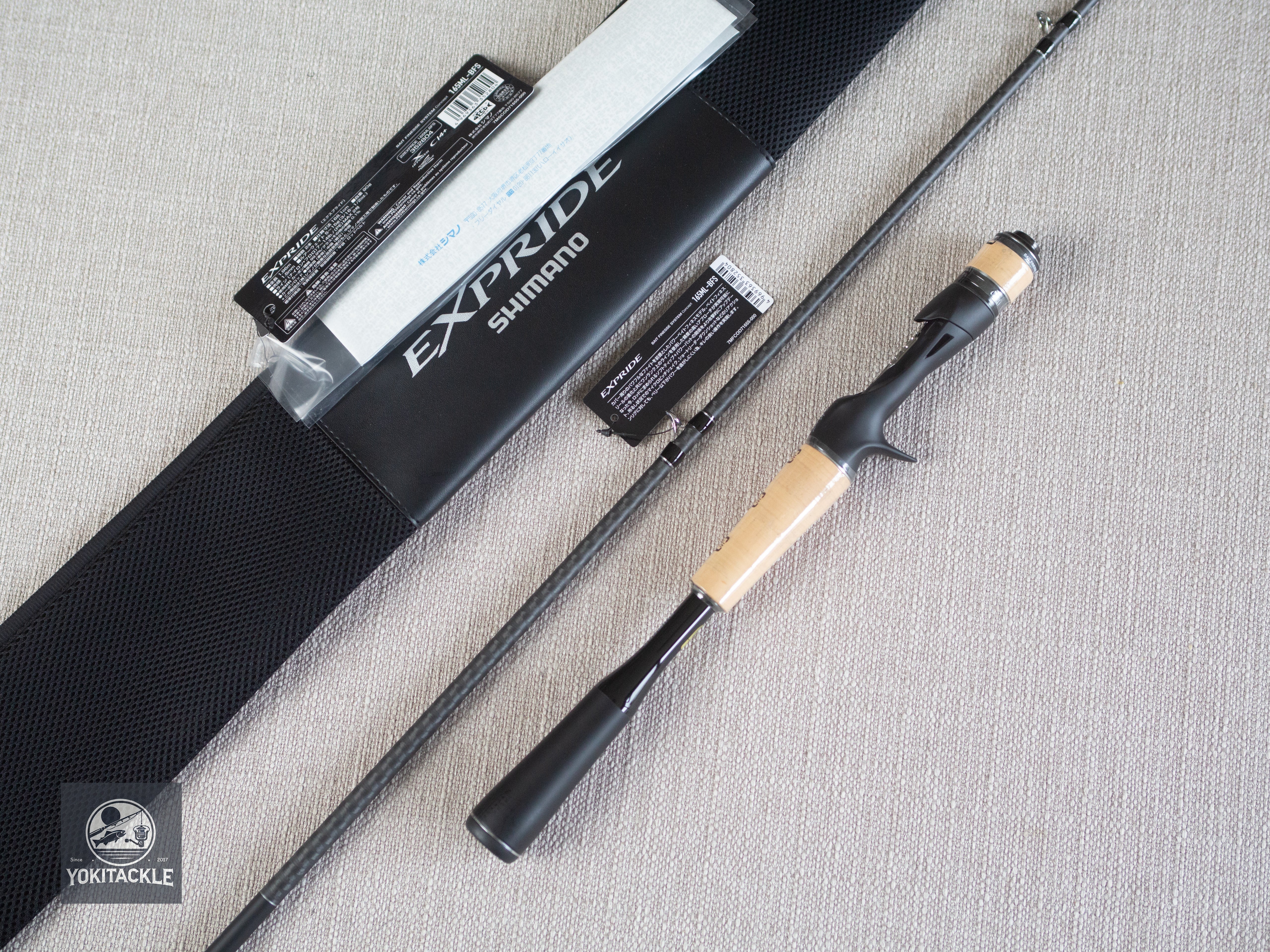 Brand New Shimano 22 Expride 1 piece 165ML-BFS Baitcasting Rod for Bass