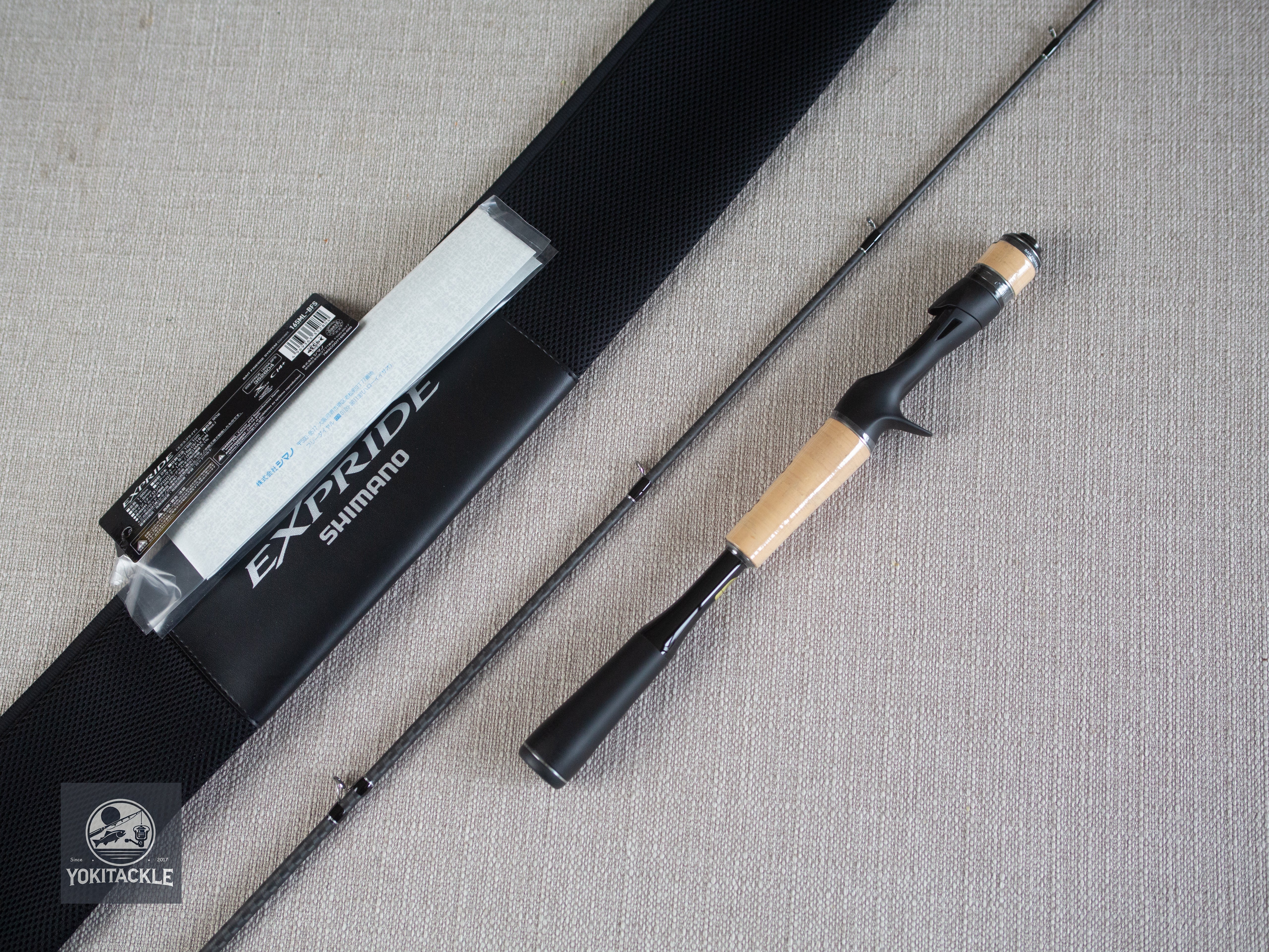 Brand New Shimano 22 Expride 1 piece 165ML-BFS Baitcasting Rod for Bass